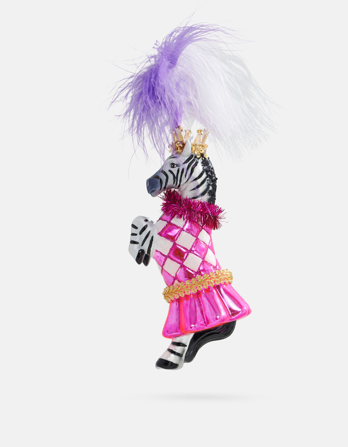 Zebra Kerstbal By Fred SHOEBY ACCESSOIRES