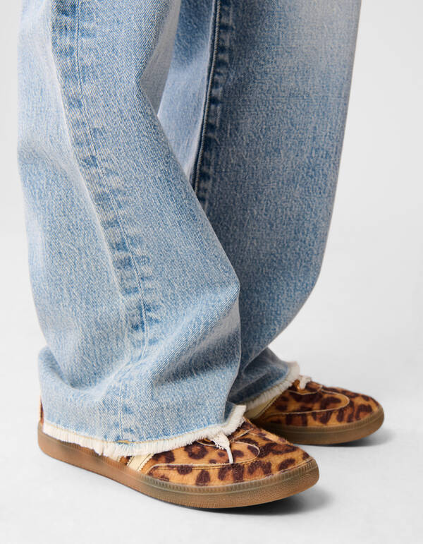 Denim Wide Leg Jeans Blauw SHOEBY GIRLS