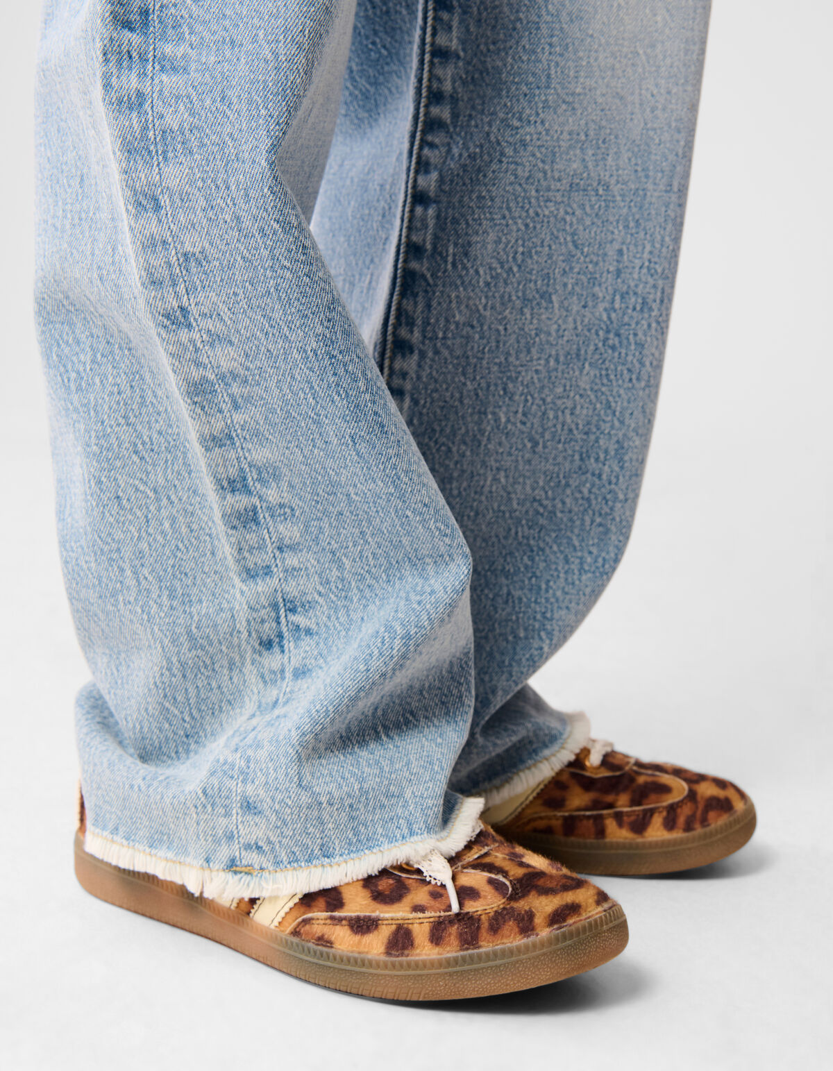 Denim Wide Leg Jeans Blauw SHOEBY GIRLS