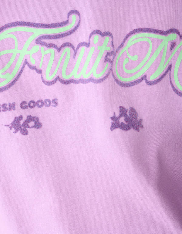 Fresh Goods Artwork T-shirt Paars SHOEBY GIRLS