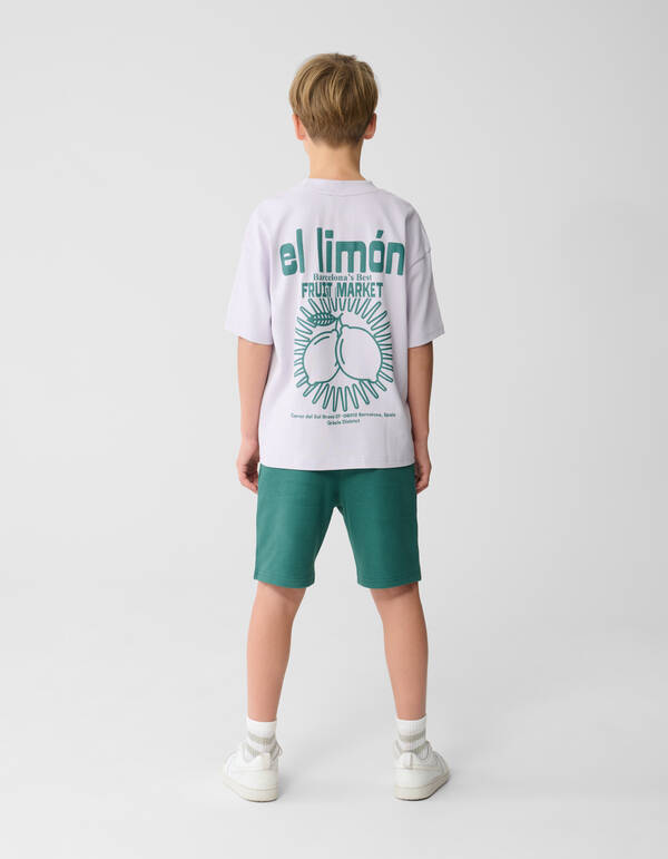 Tech Short Donkergroen SHOEBY BOYS