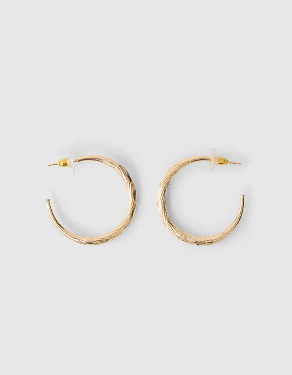 Hammerd Hoop Oorbellen Goud SHOEBY ACCESSOIRES