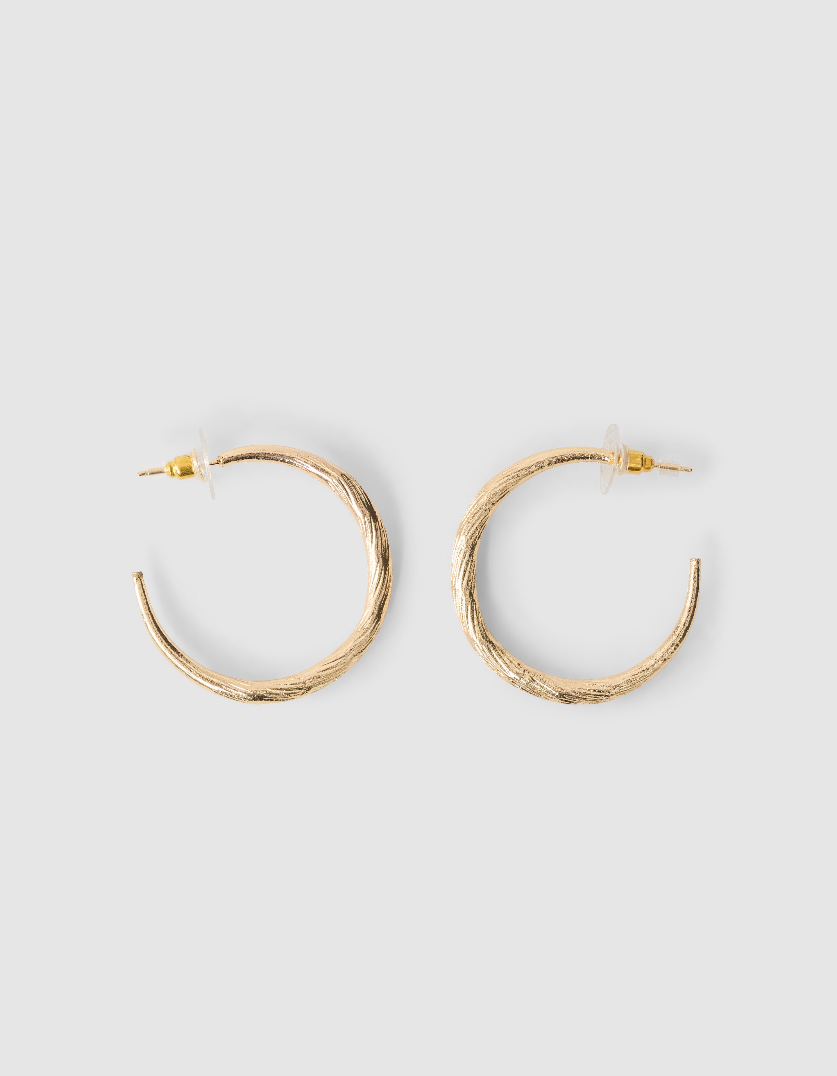 Hammerd Hoop Oorbellen Goud SHOEBY ACCESSOIRES