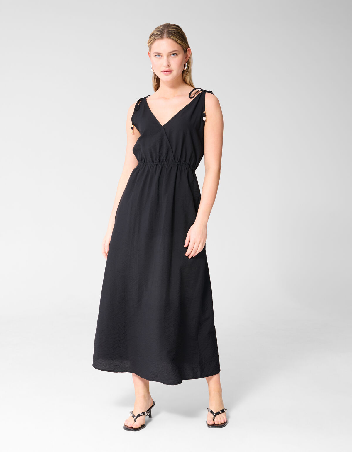 Summer Maxi Jurk Zwart SHOEBY WOMEN