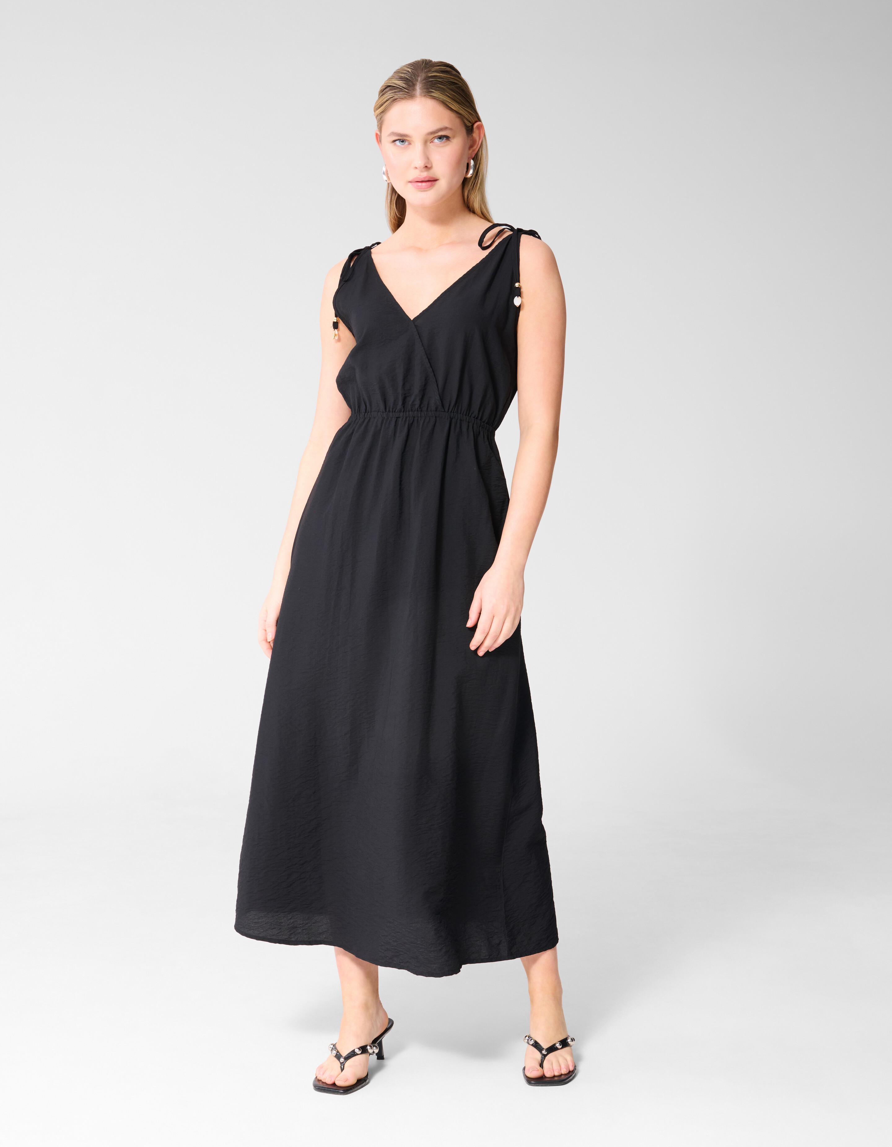 Summer Maxi Jurk Zwart SHOEBY WOMEN