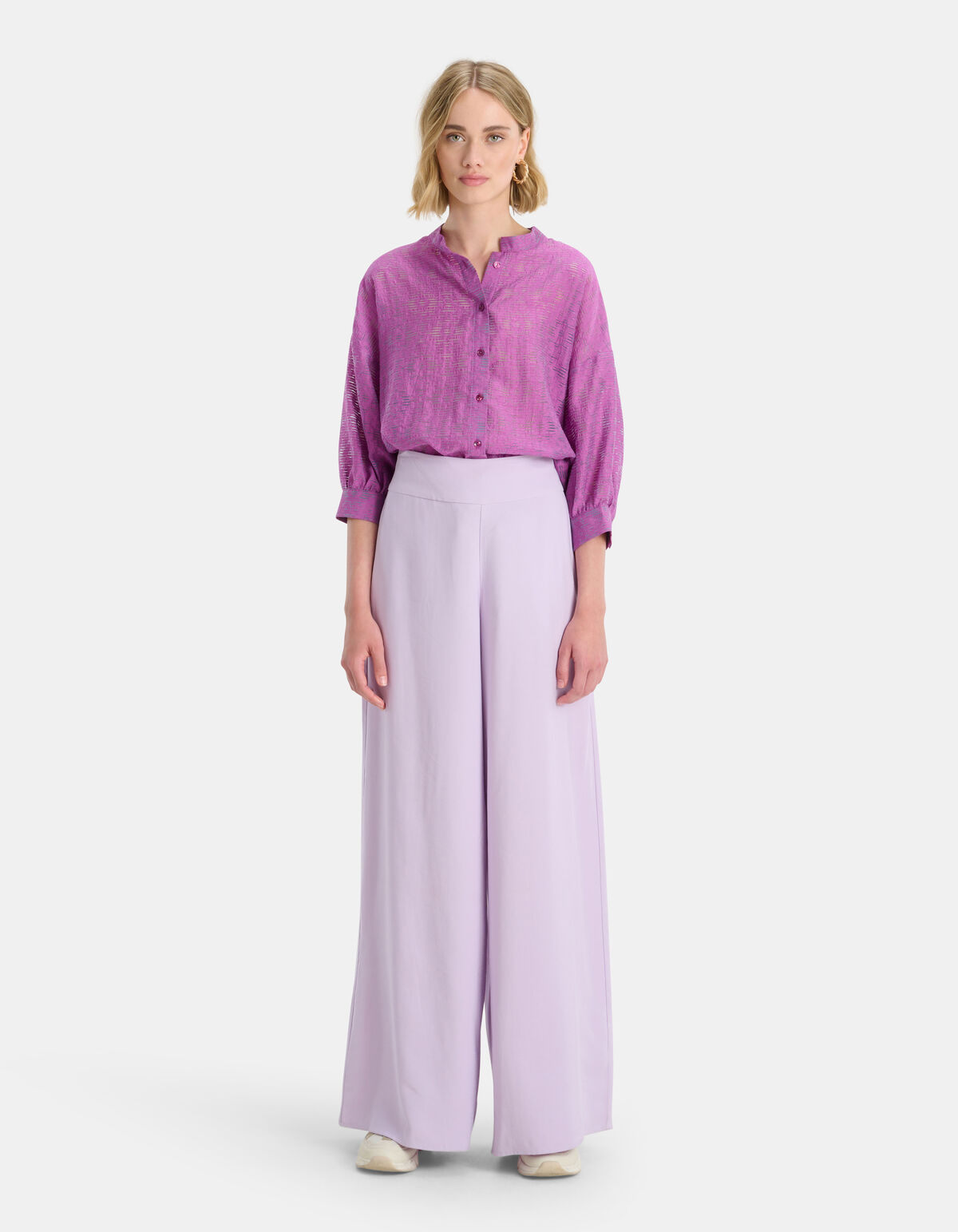 Oversized Blouse Paars SHOEBY WOMEN