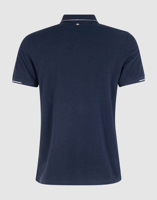 Pique Polo Donkerblauw SHOEBY MEN