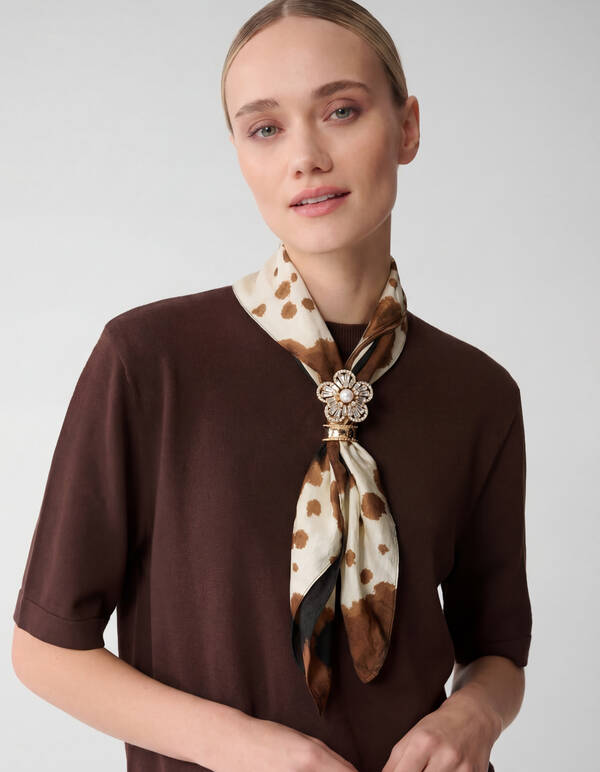 Strass Sjaal Bedel Set Goud SHOEBY ACCESSOIRES