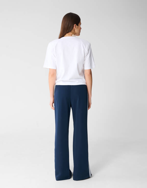 Flower T-shirt Wit SHOEBY WOMEN