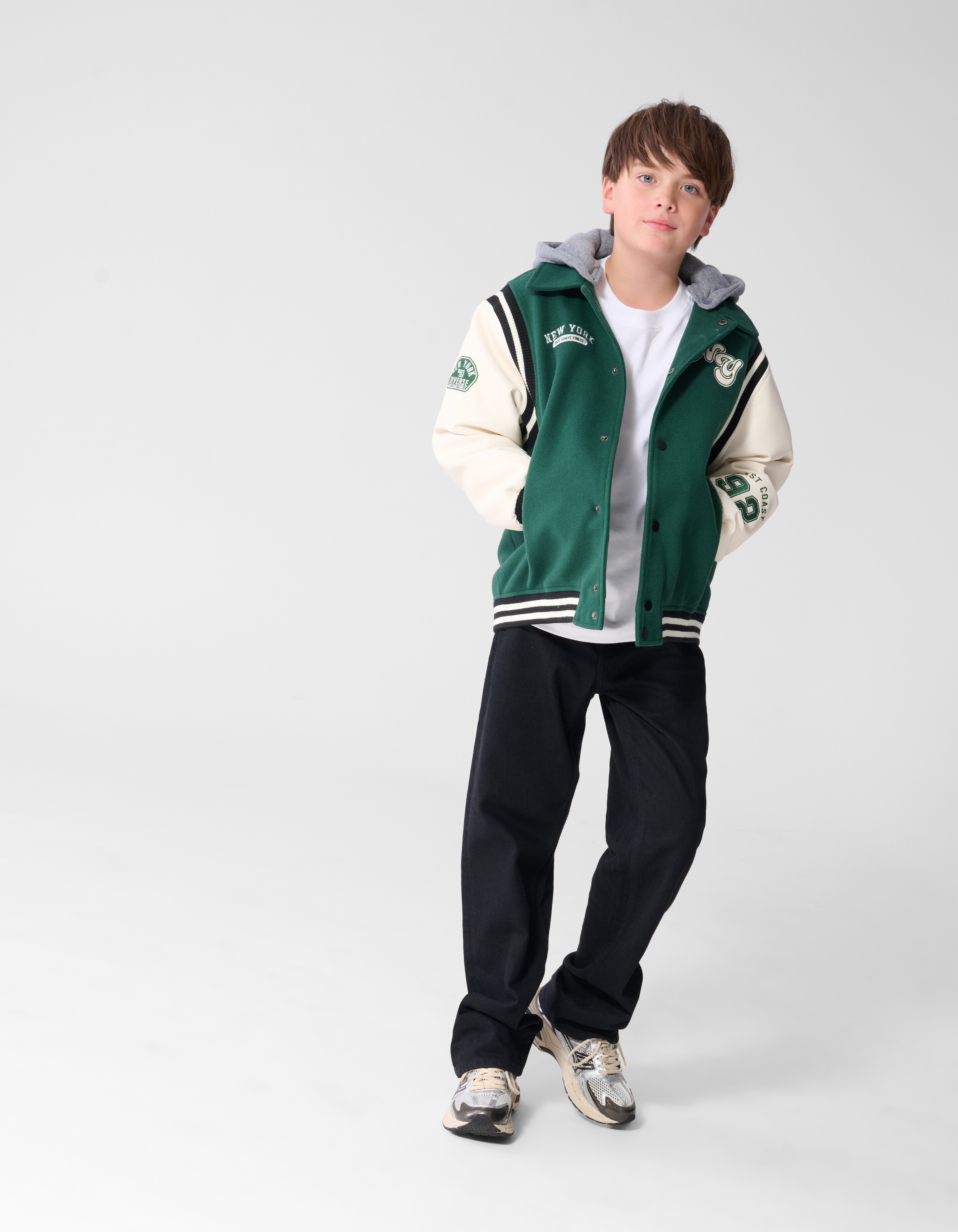 College Bomber Jack Donkergroen SHOEBY BOYS