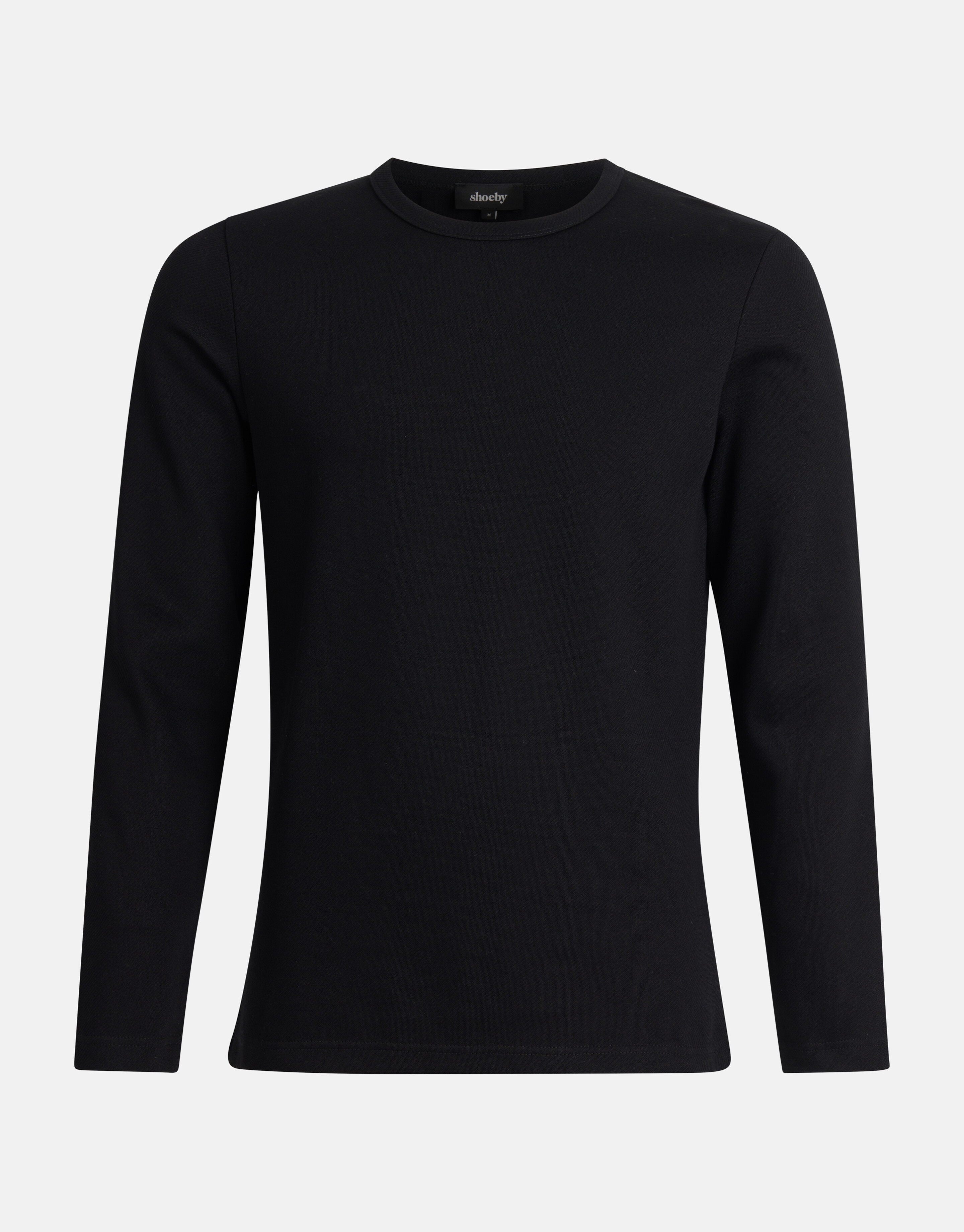 Structuur T-shirt Zwart SHOEBY MEN