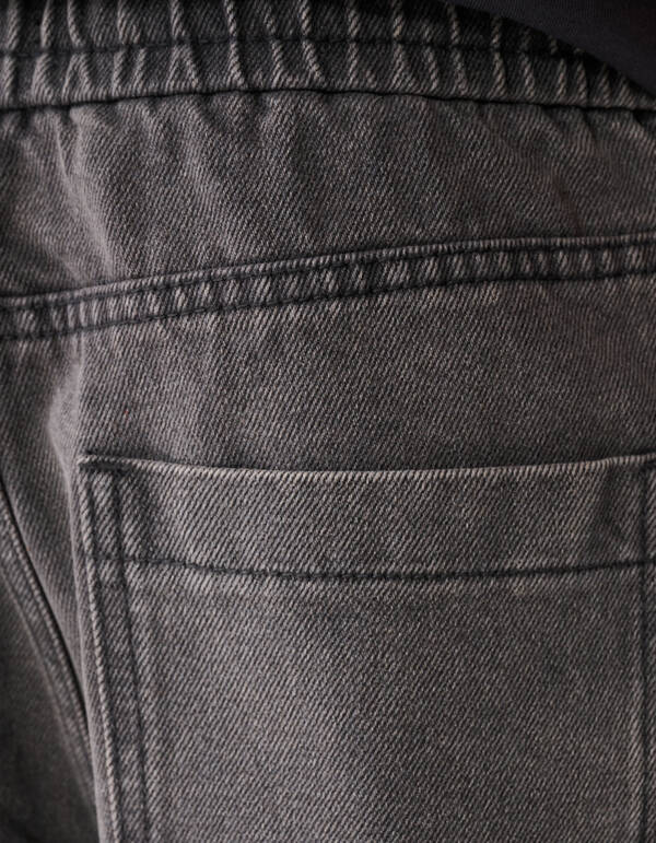 Sporty Denim Short Grijs SHOEBY BOYS