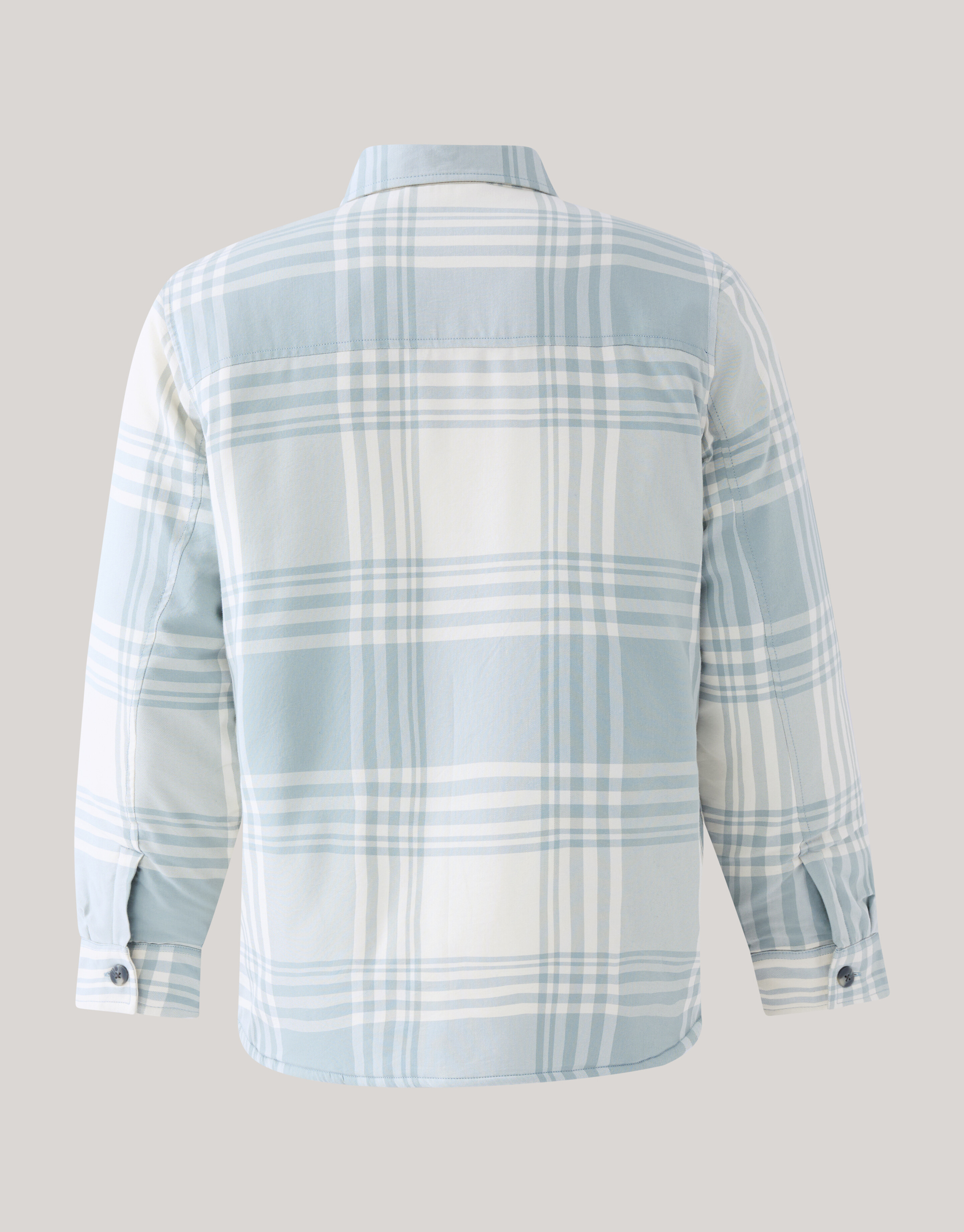 Soft Padded Overshirt Gebroken Wit SHOEBY MEN