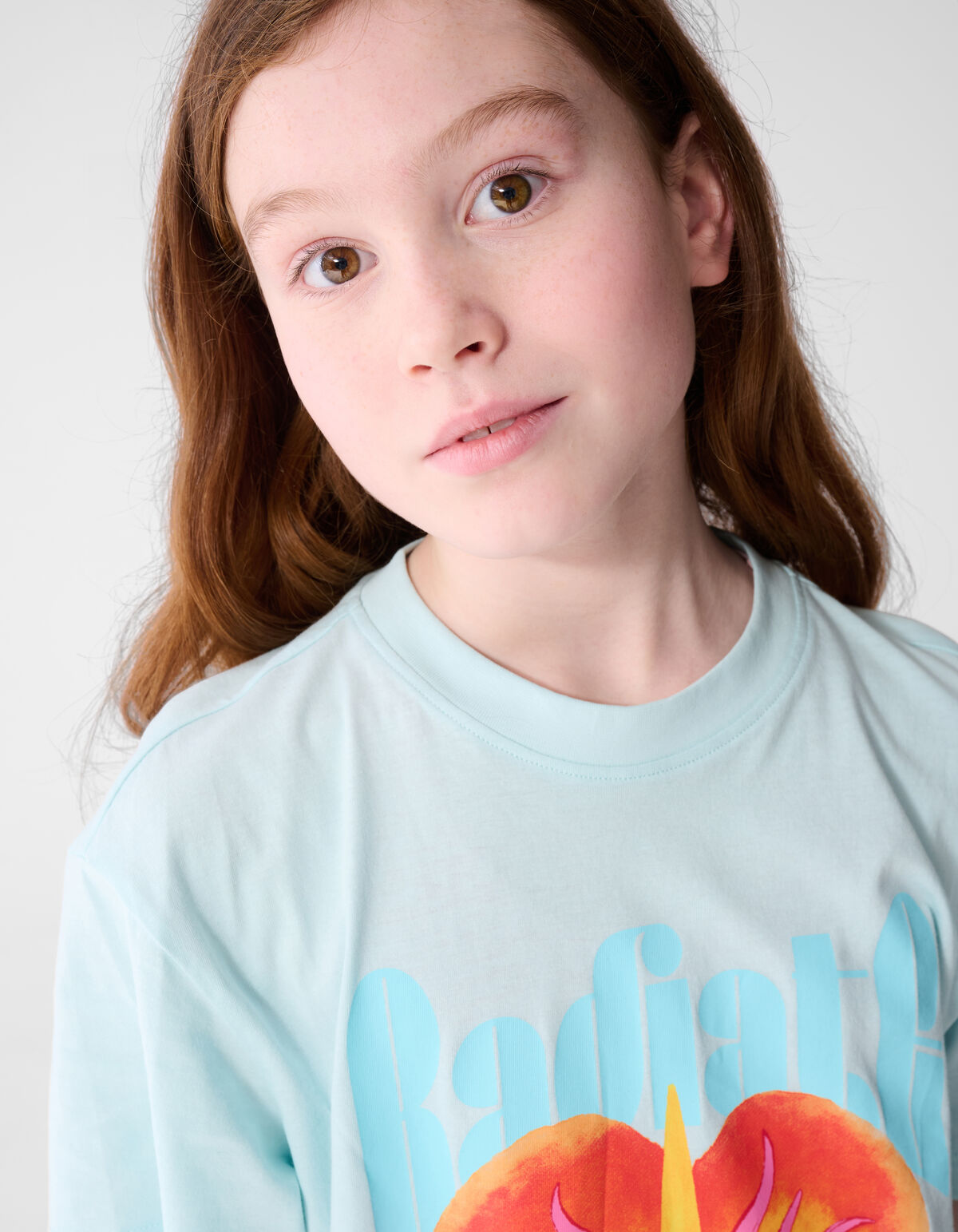 Radiate Artwork T-shirt Lichtblauw SHOEBY GIRLS