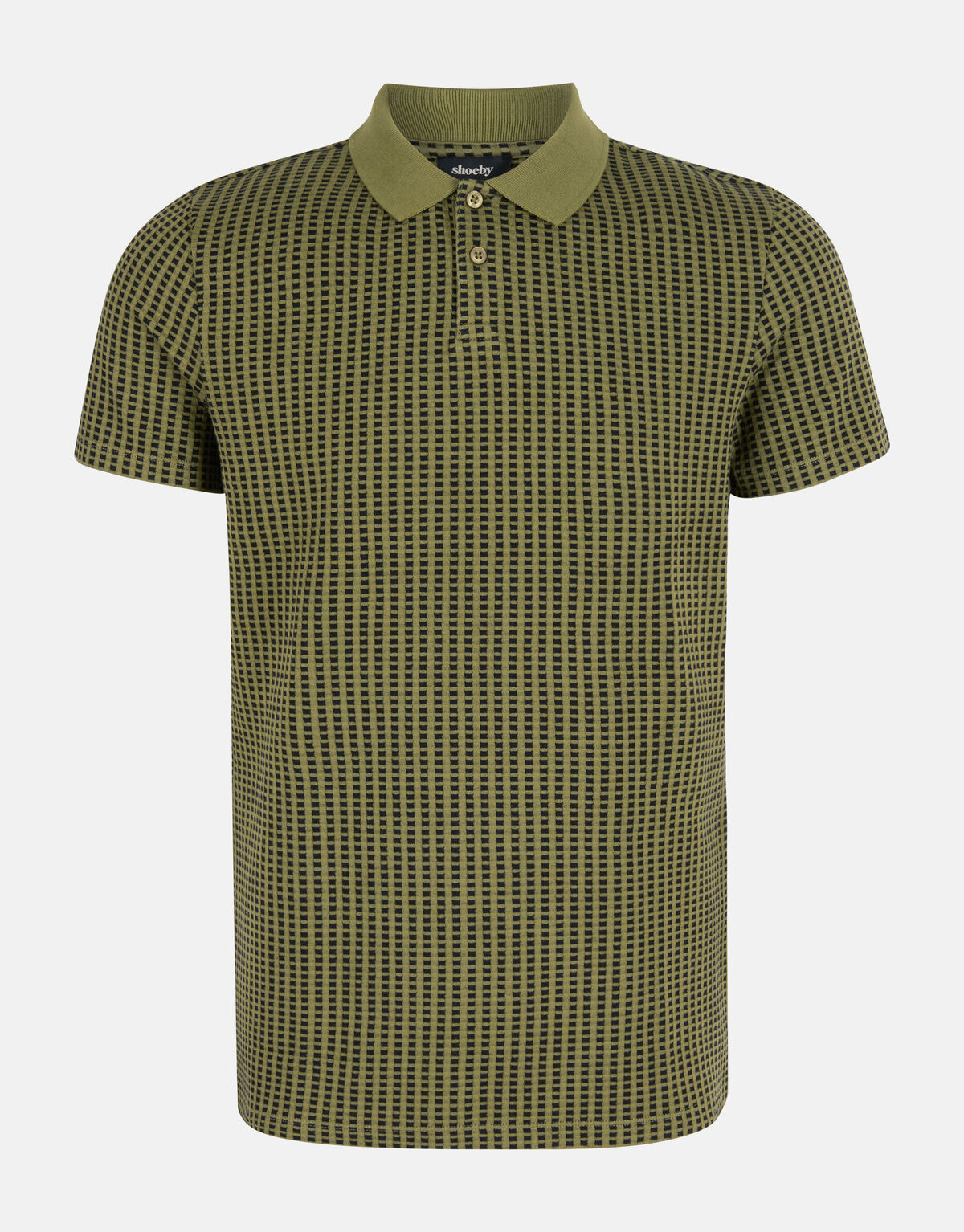 Rectangle Polo Donkergroen SHOEBY MEN