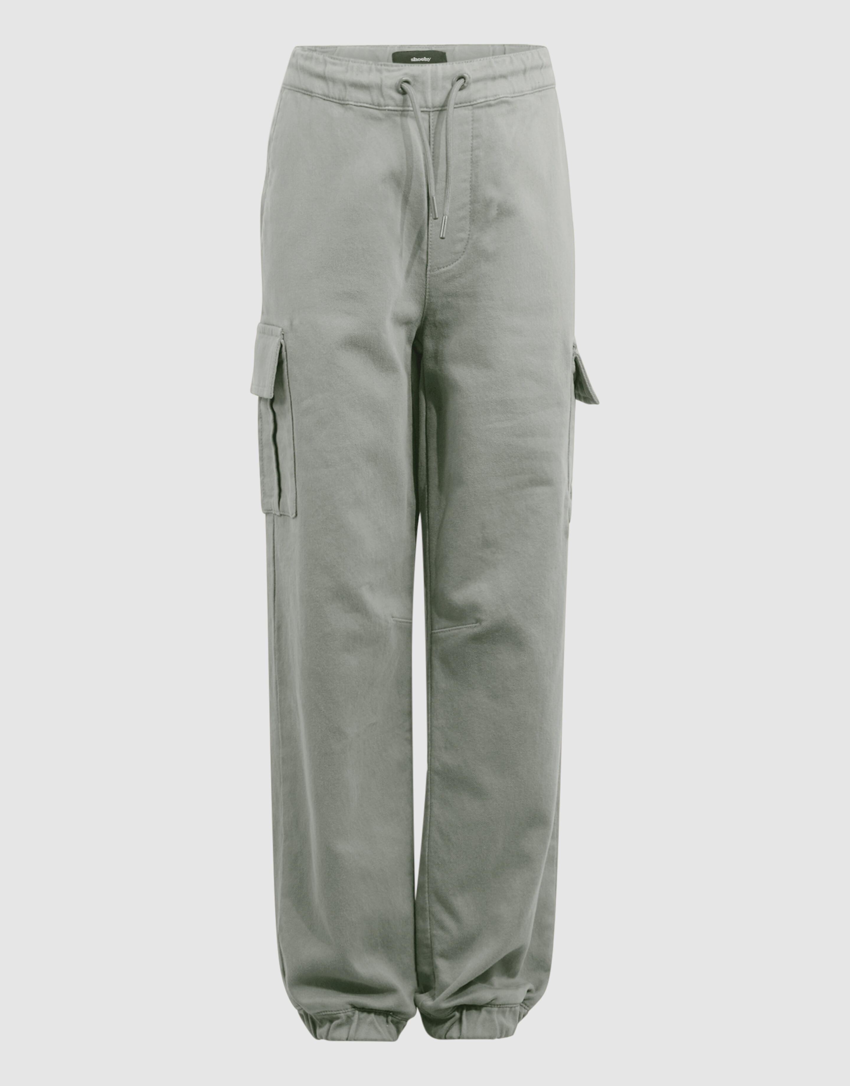 Loose Fit Jog Cargo Broek Khaki SHOEBY BOYS