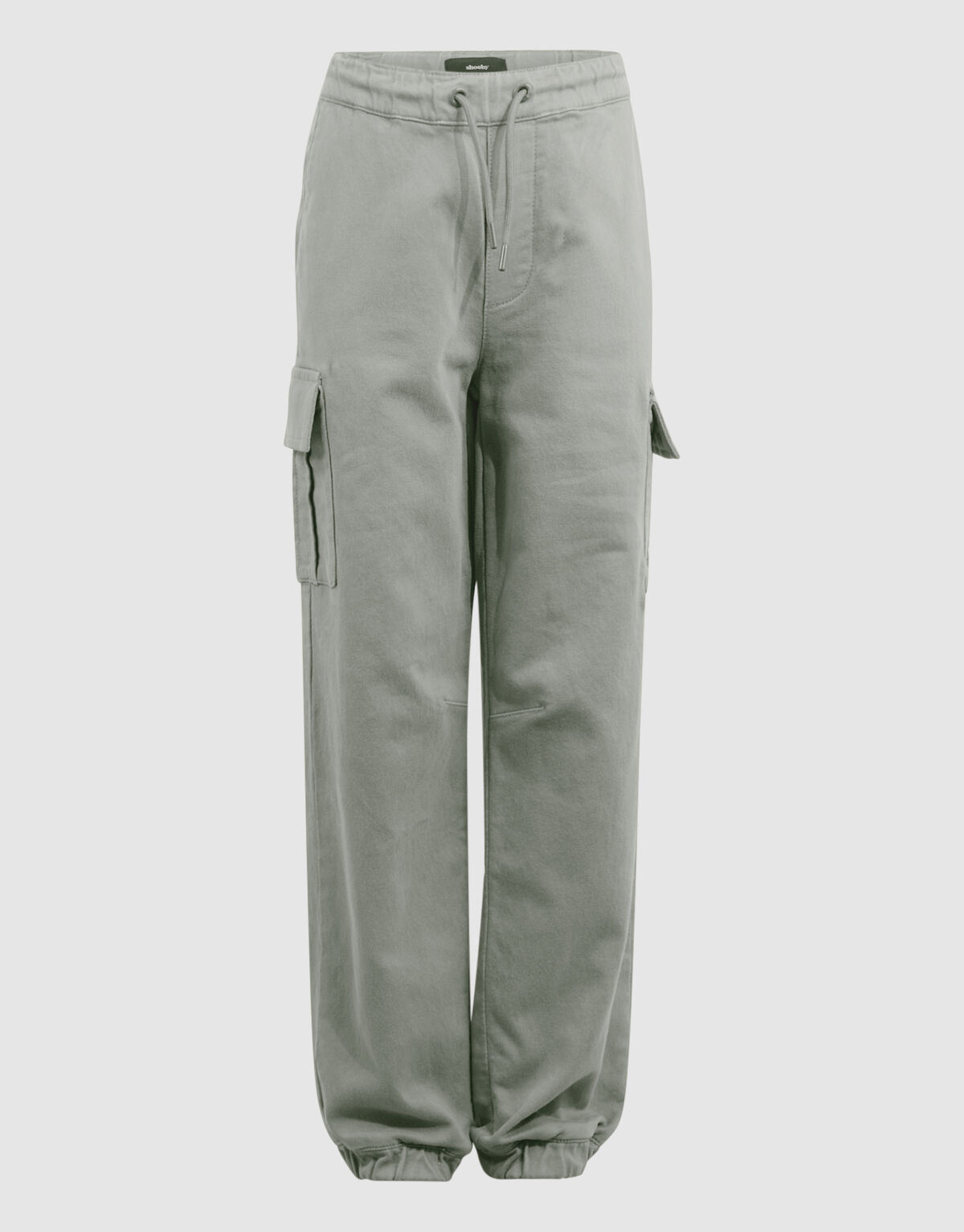 Loose Fit Jog Cargo Broek Khaki SHOEBY BOYS