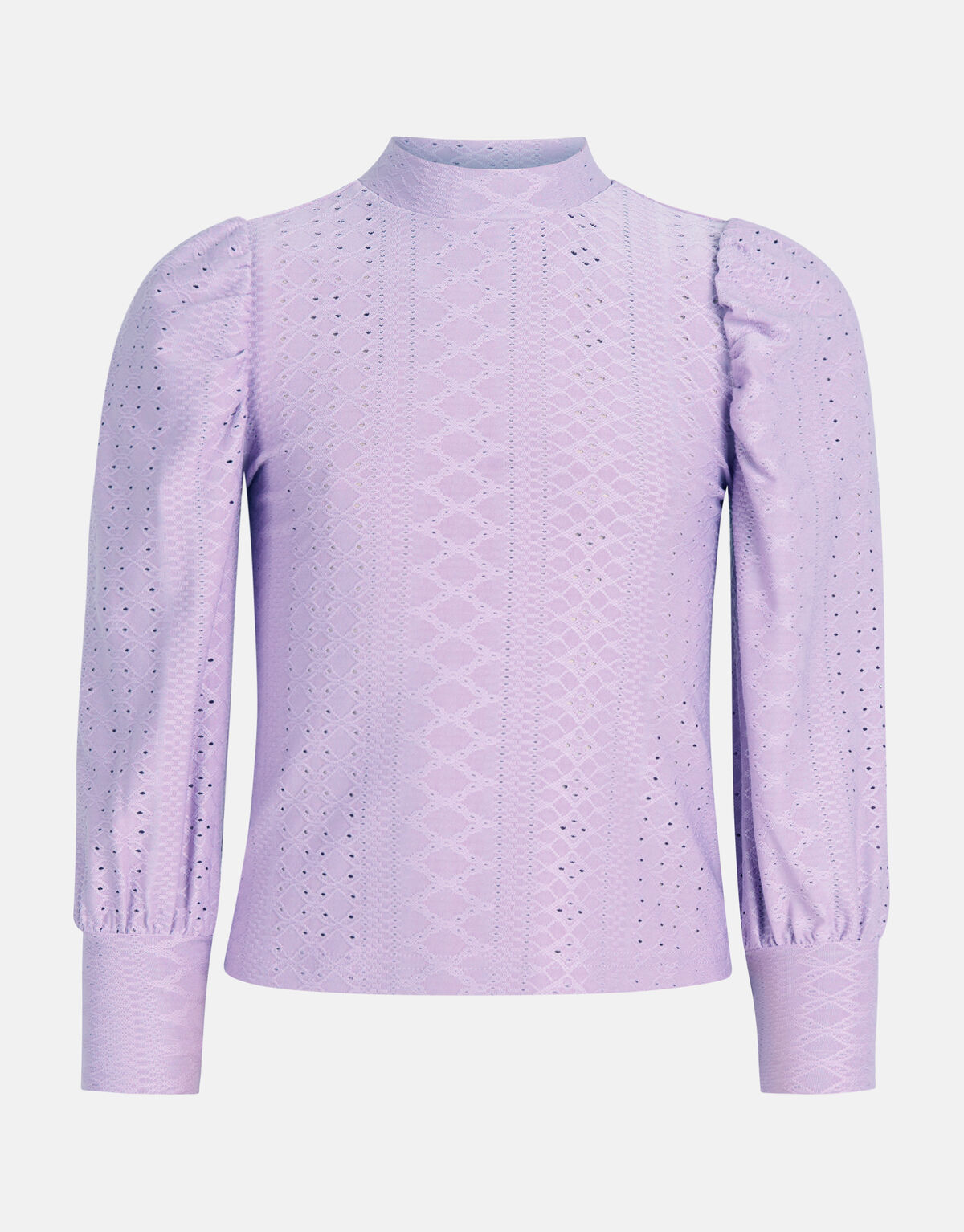 Embroidery Top Paars SHOEBY GIRLS