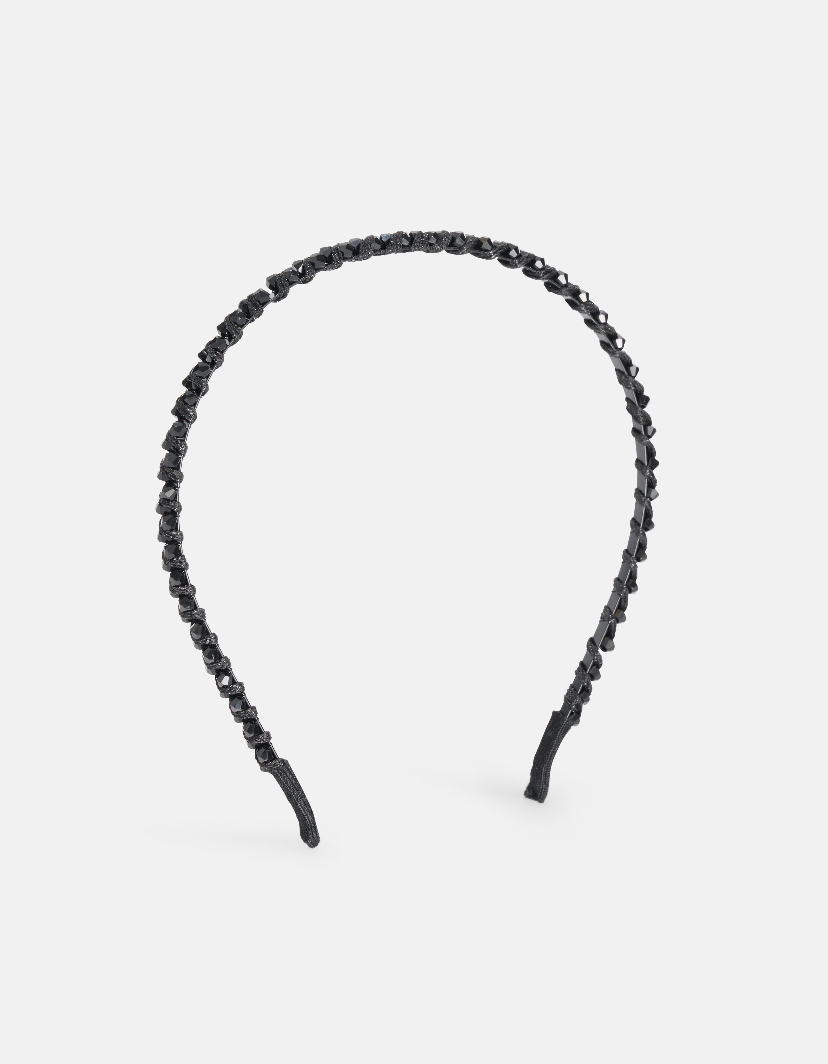 Kralen Haarband Zwart SHOEBY ACCESSOIRES