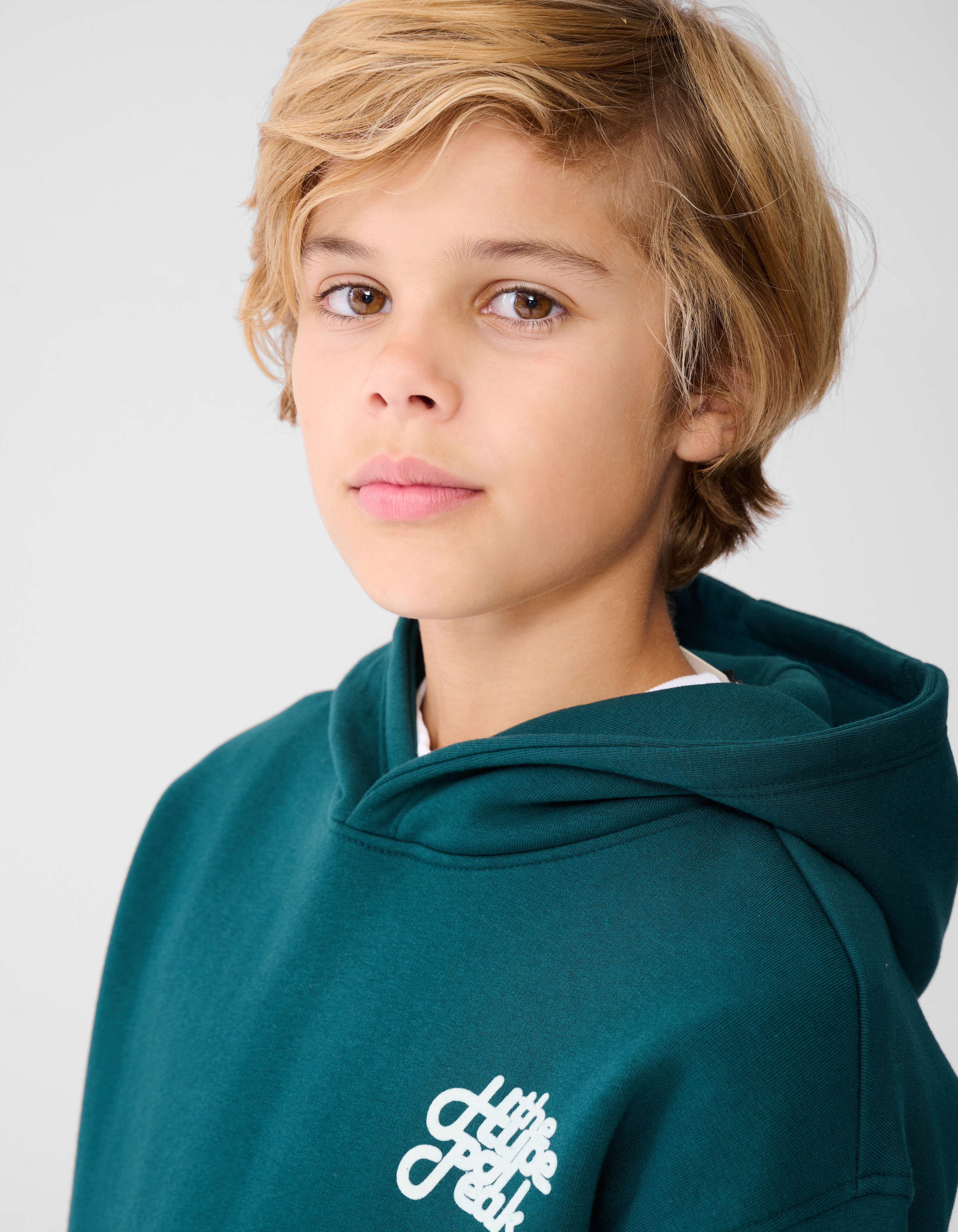 Hype Artwork Hoodie Donkergroen SHOEBY BOYS