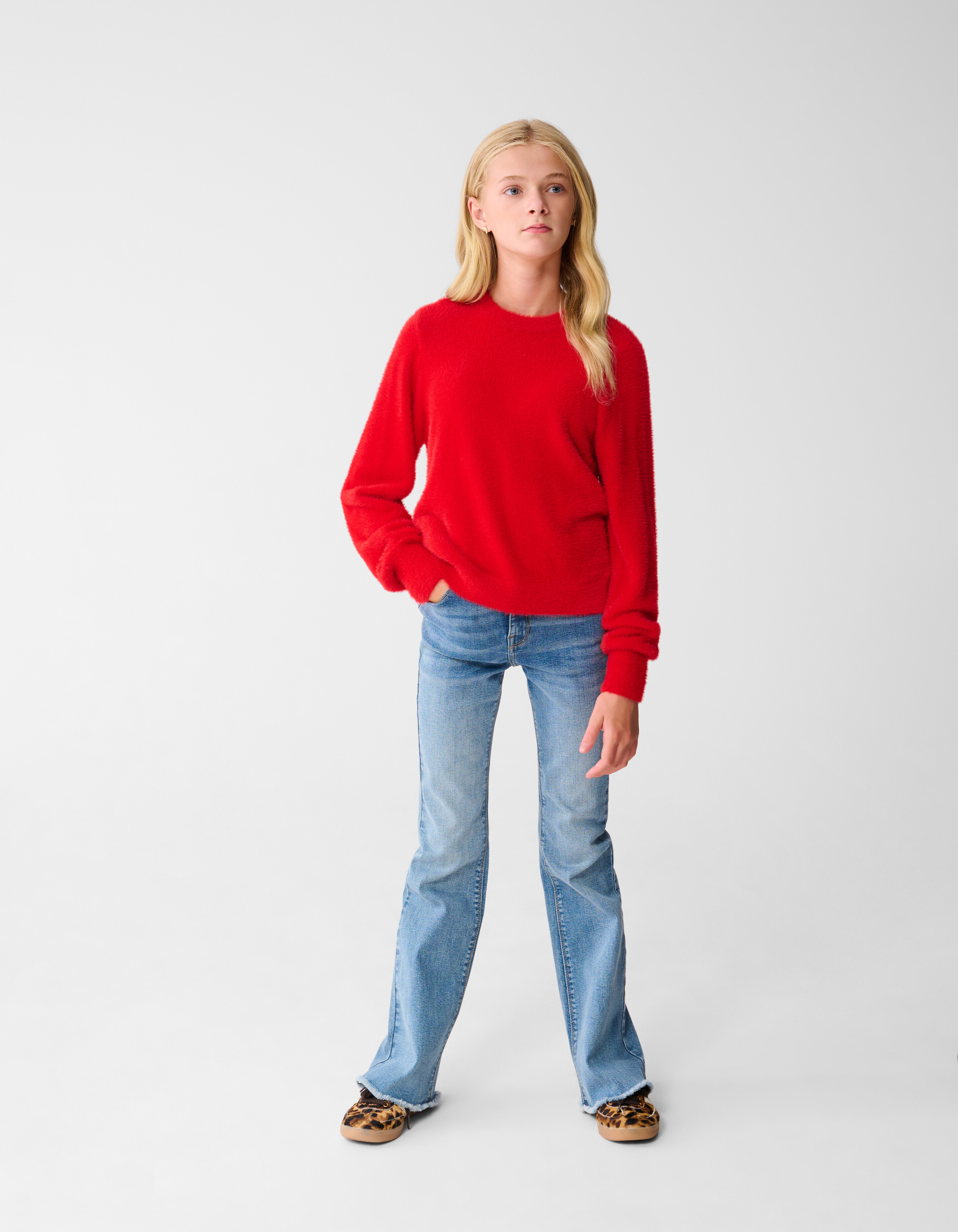 Soft Trui Rood SHOEBY GIRLS