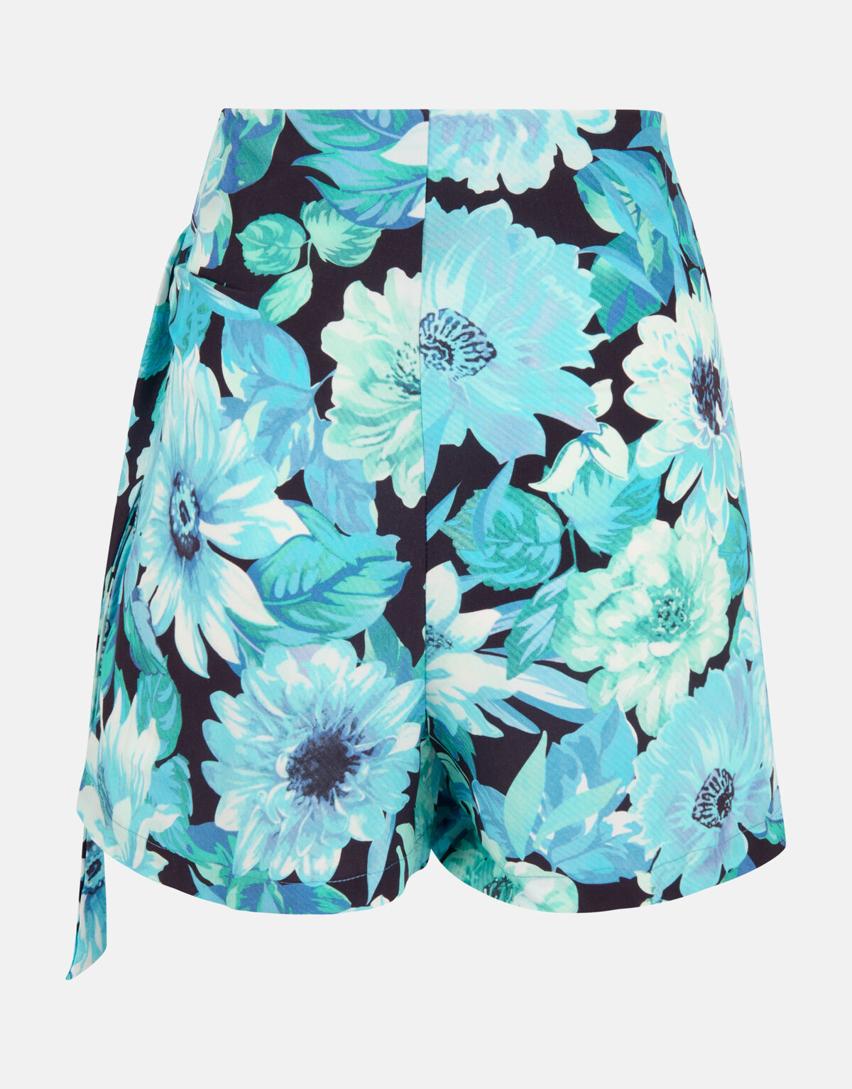 Bloemenprint Skort Blauw SHOEBY WOMEN