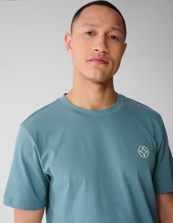 Spark T-shirt Blauw SHOEBY MEN
