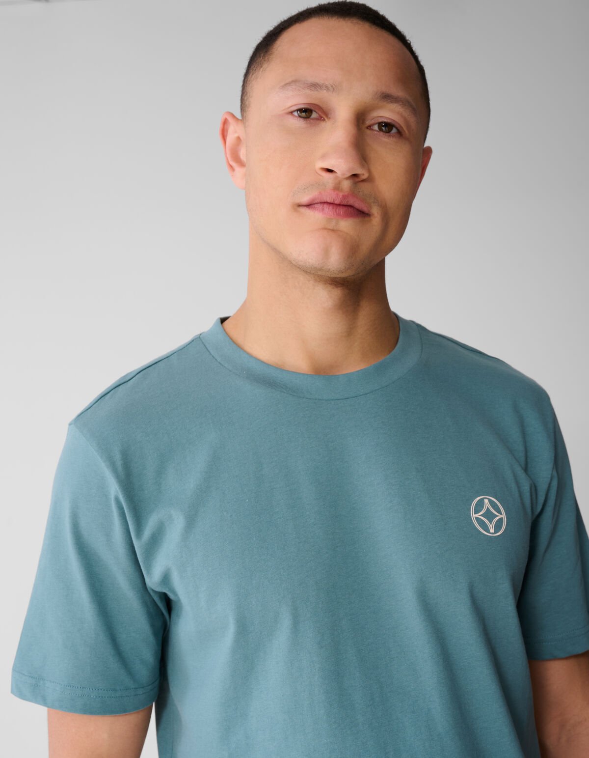 Spark T-shirt Blauw SHOEBY MEN