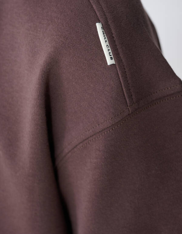 Label T-shirt Donkerbruin SHOEBY BOYS