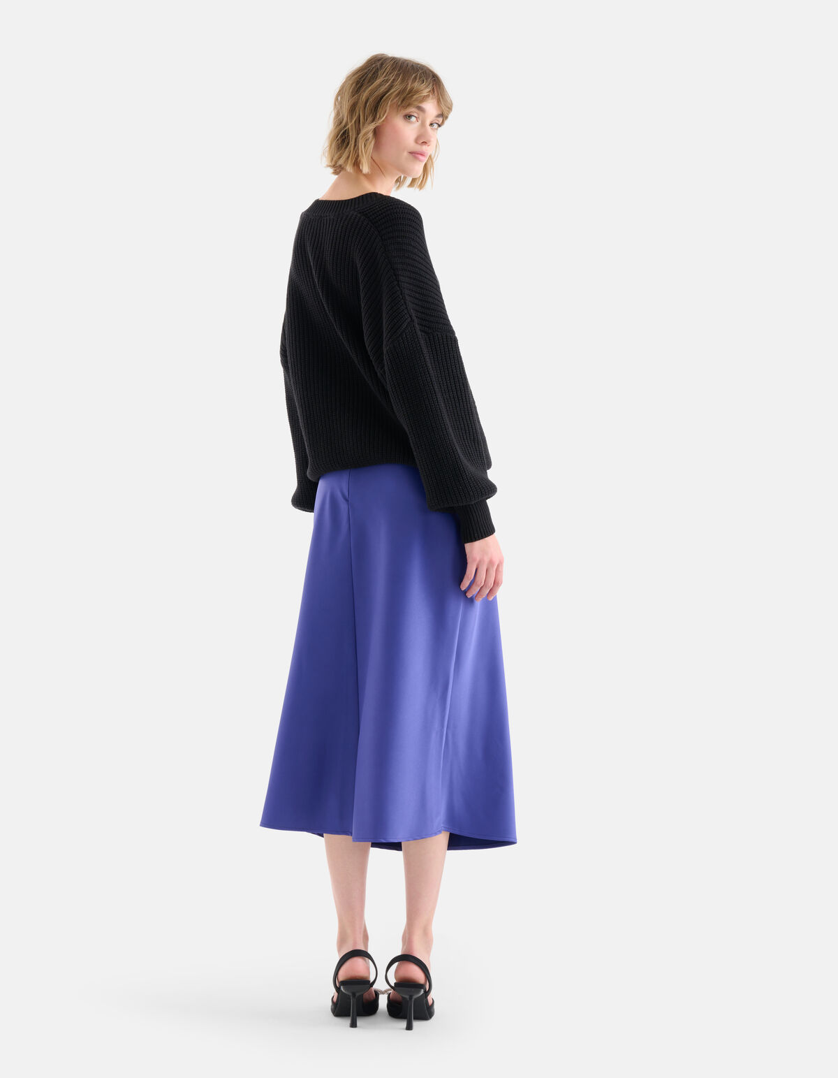 Satijnen Rok Paars SHOEBY WOMEN