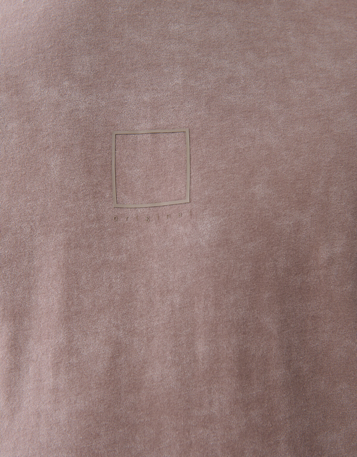 Printed T-shirt Lichtbruin SHOEBY MEN