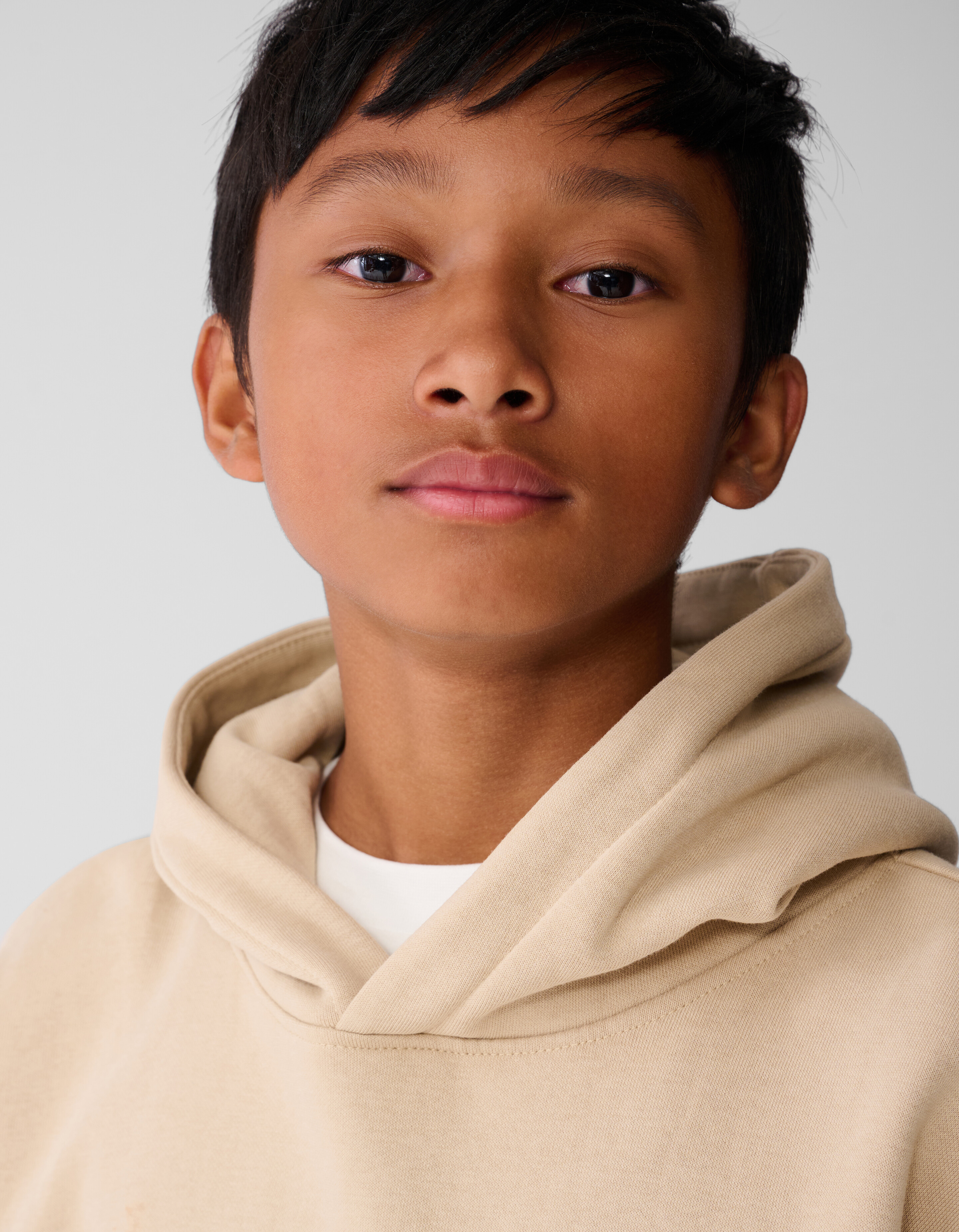 Rule Breaker Artwork Hoodie Beige SHOEBY BOYS