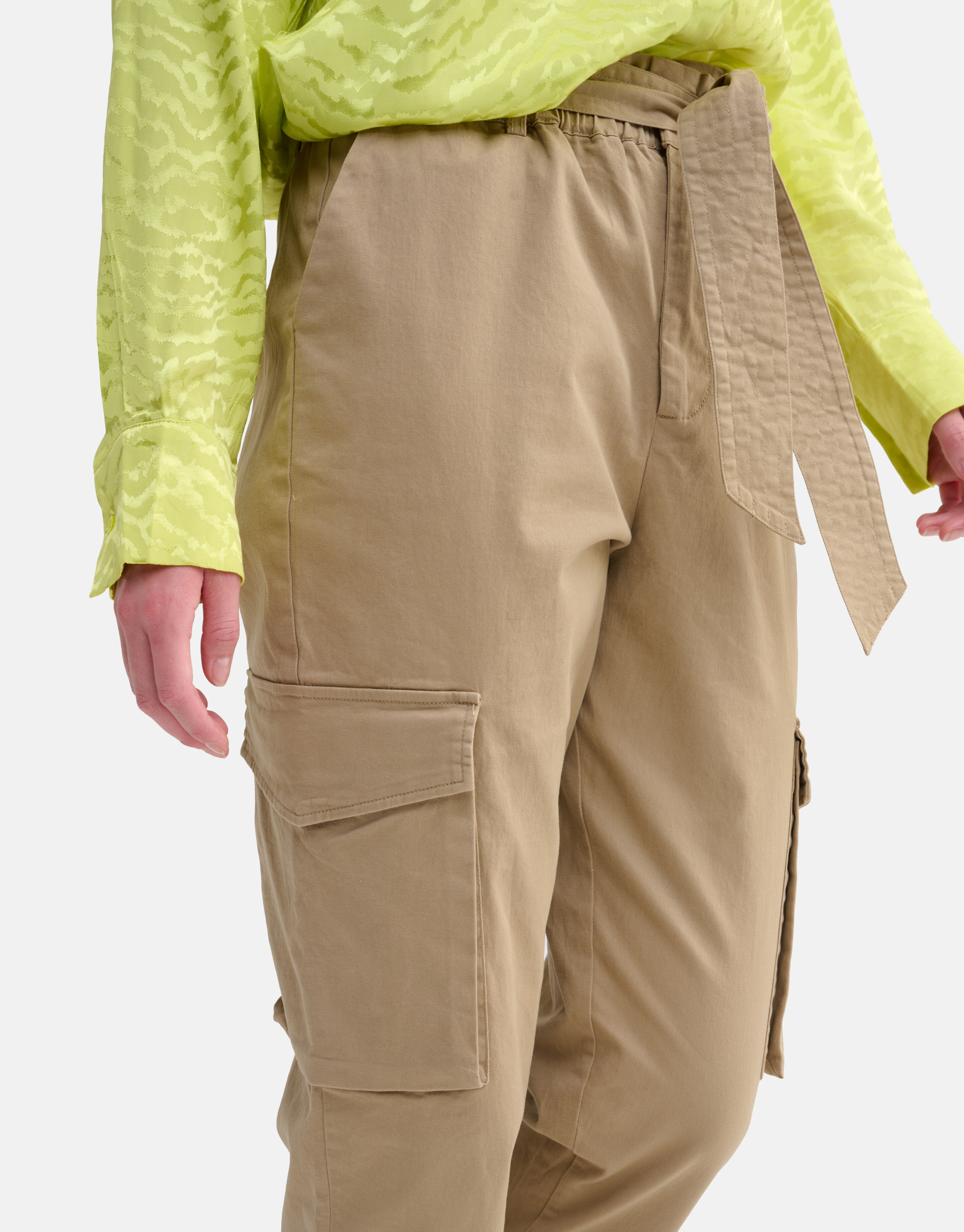 Cargo Broek Beige SHOEBY WOMEN