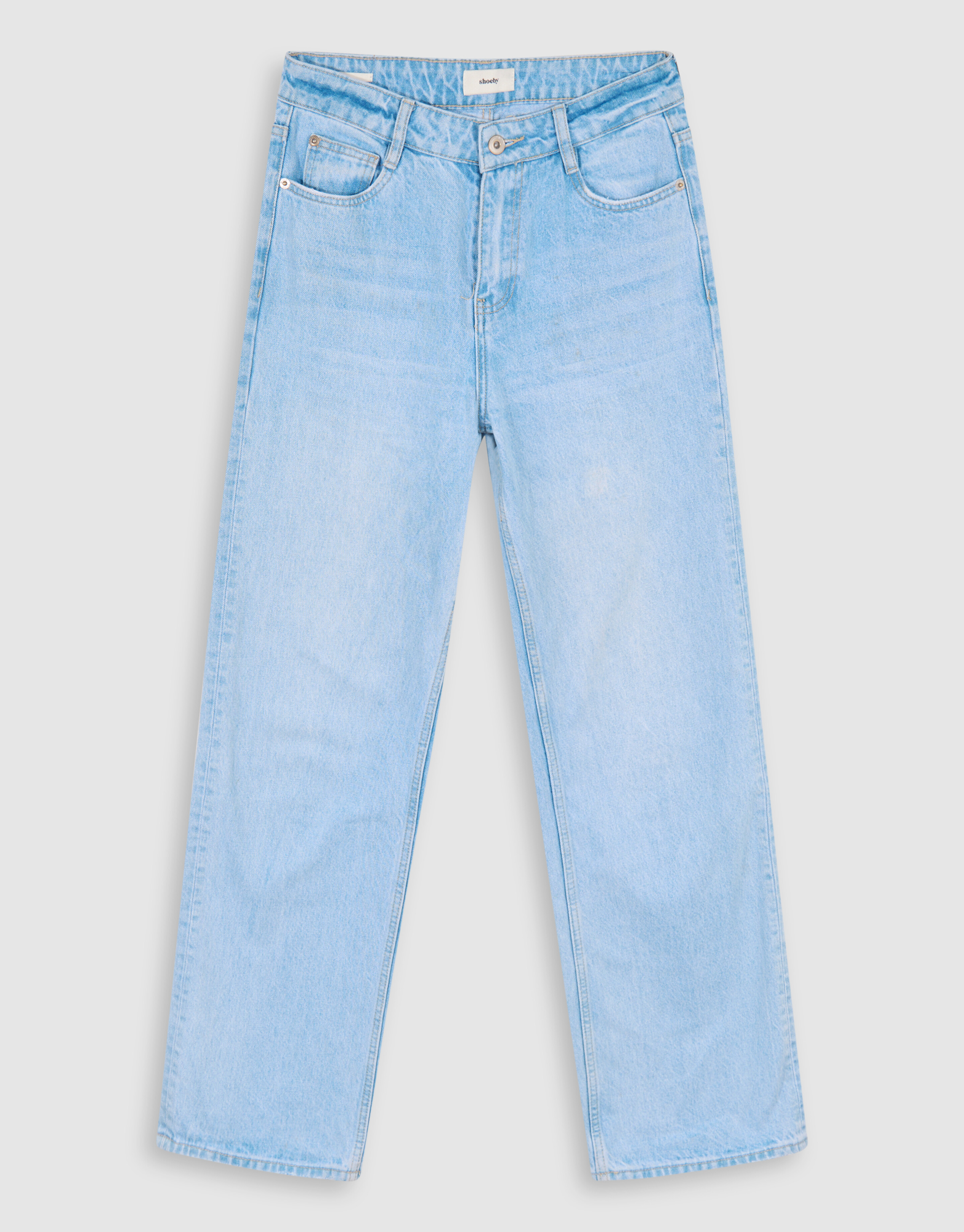 Wide Leg Jeans Bleached SHOEBY WOMEN
