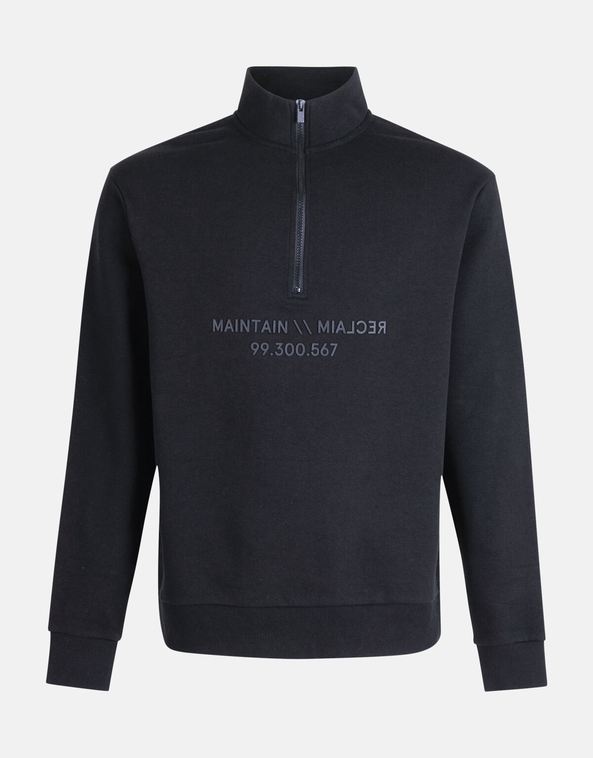 Rits Sweater Zwart SHOEBY MEN