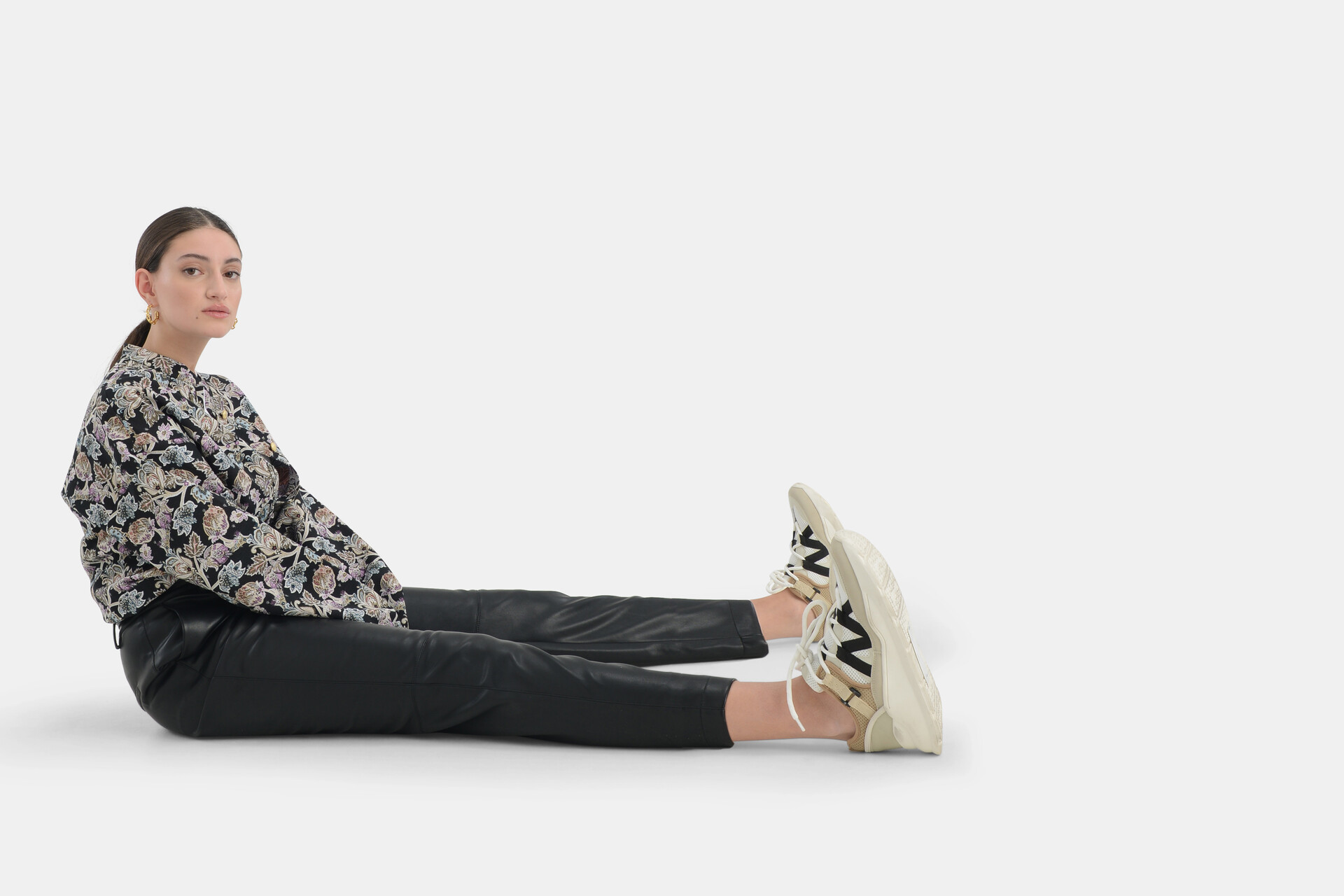 Vegan Leather Paperbag Broek EKSEPT