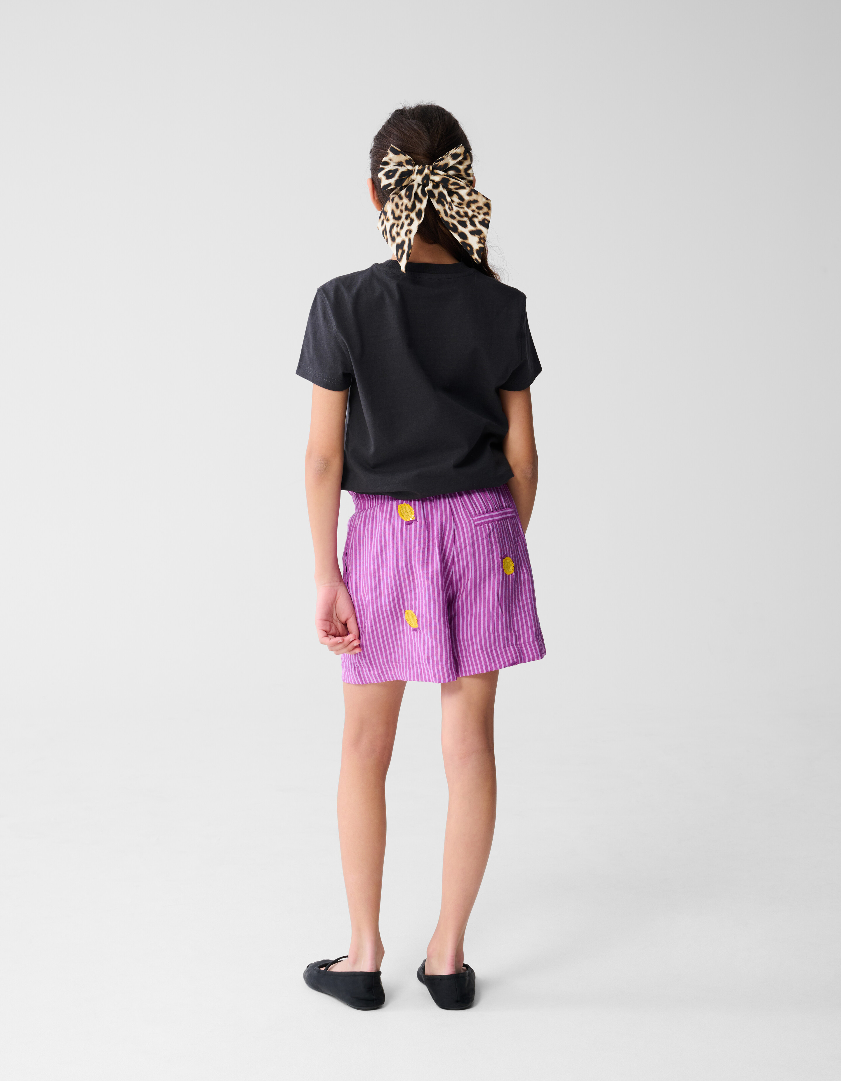 Artwork T-shirt Donkergrijs SHOEBY GIRLS