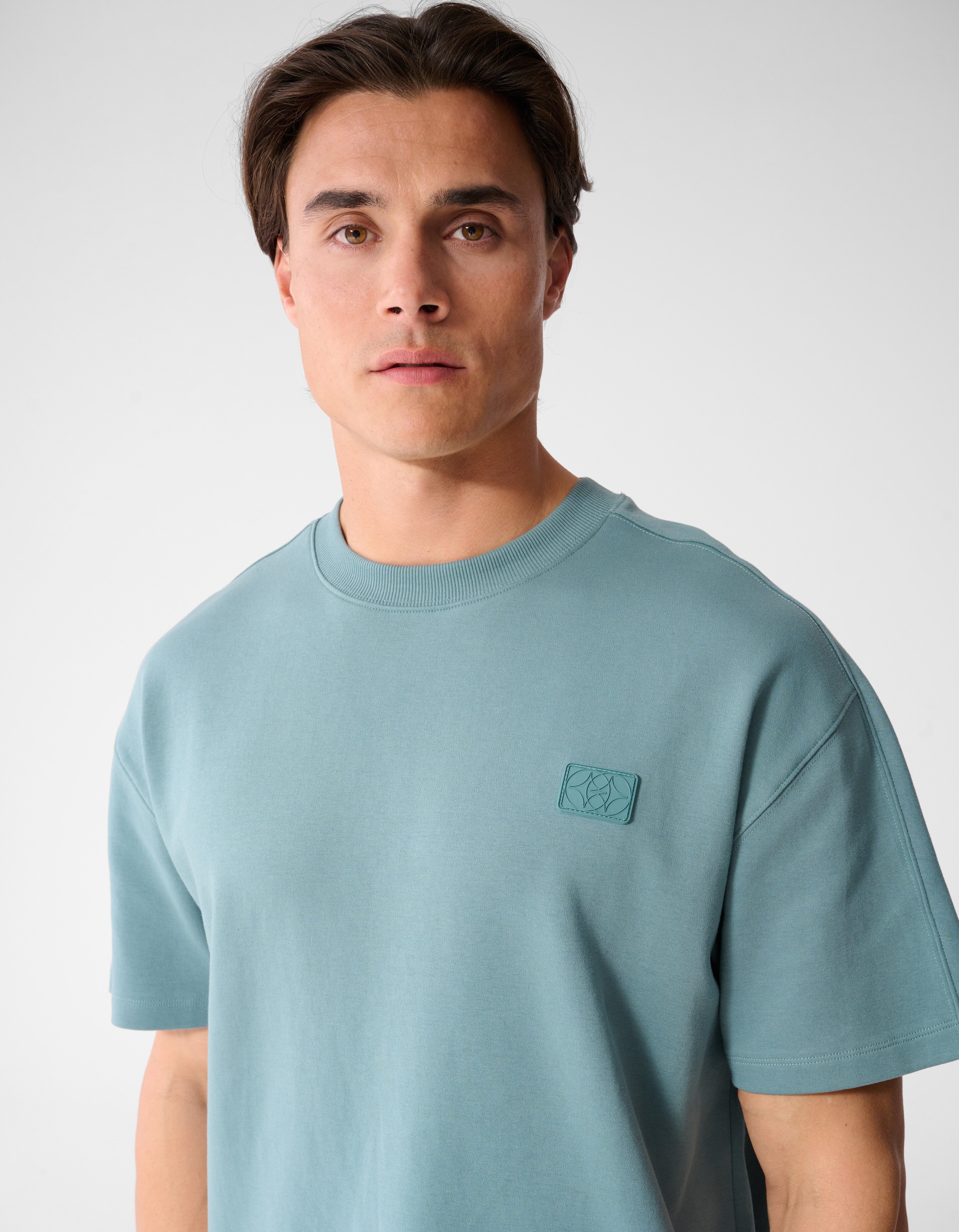 Spark Label T-shirt Blauw SHOEBY MEN