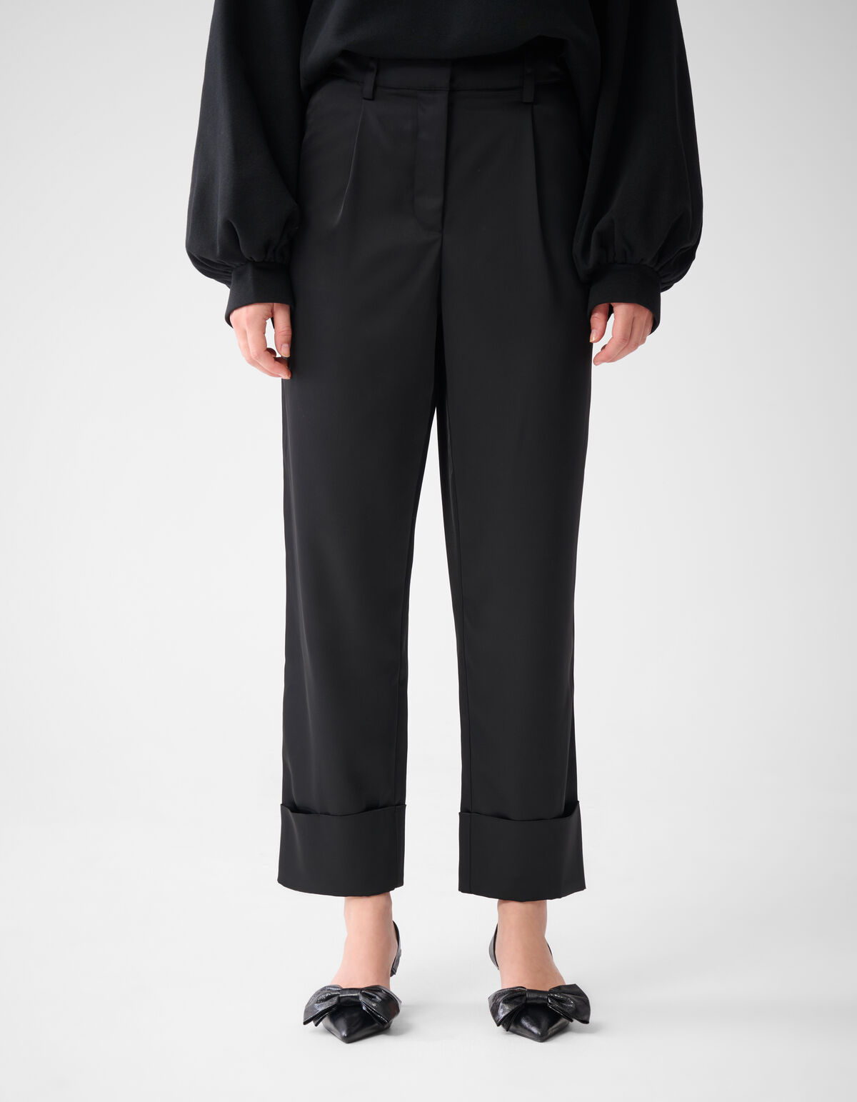 Satijnen Broek Zwart By Lonneke SHOEBY WOMEN