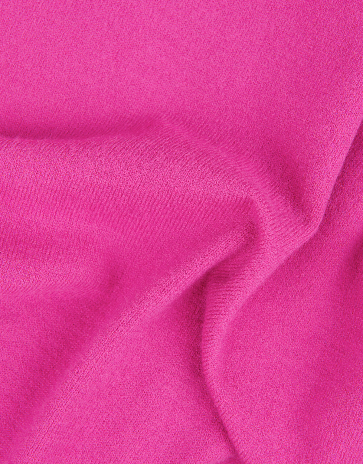 Gebreide V-hals Top Roze EKSEPT