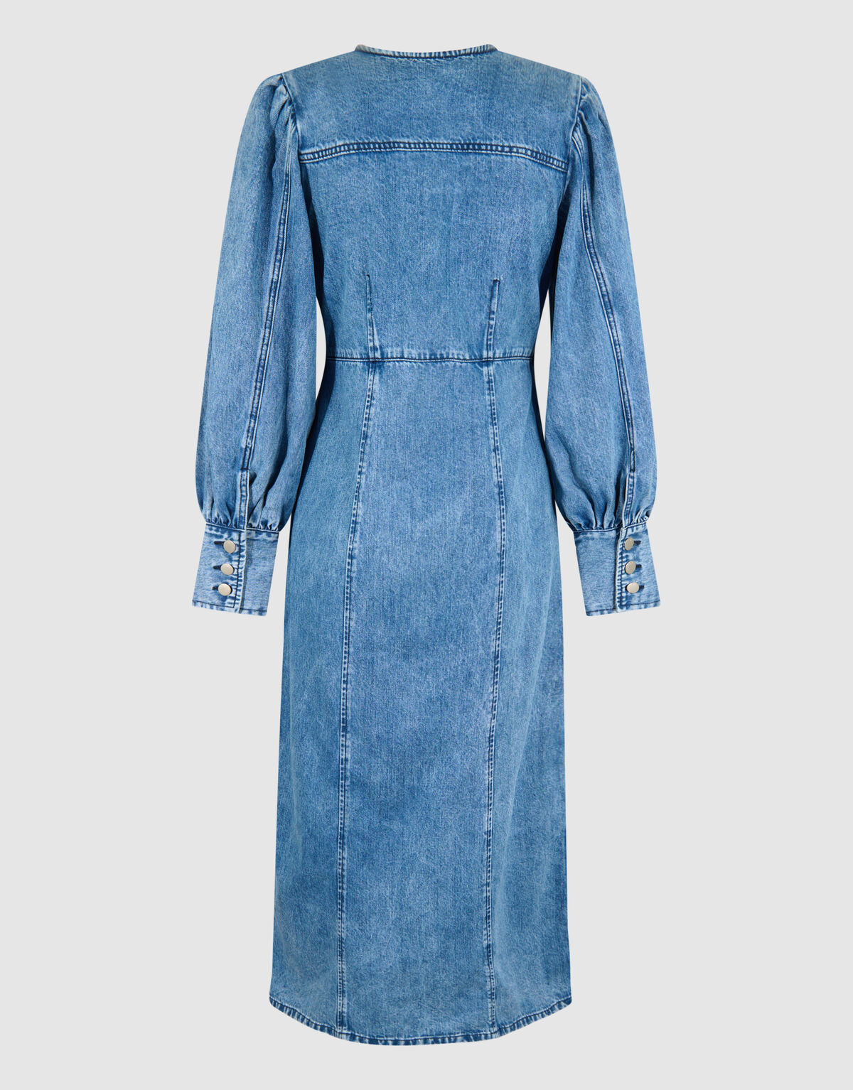 Denim Maxi Jurk Mediumstone SHOEBY WOMEN