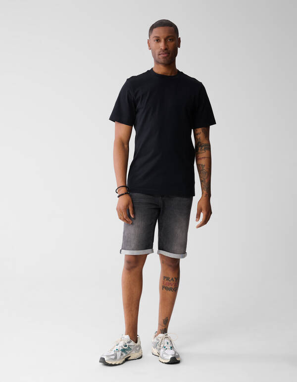 Art Artwork T-shirt Zwart SHOEBY MEN