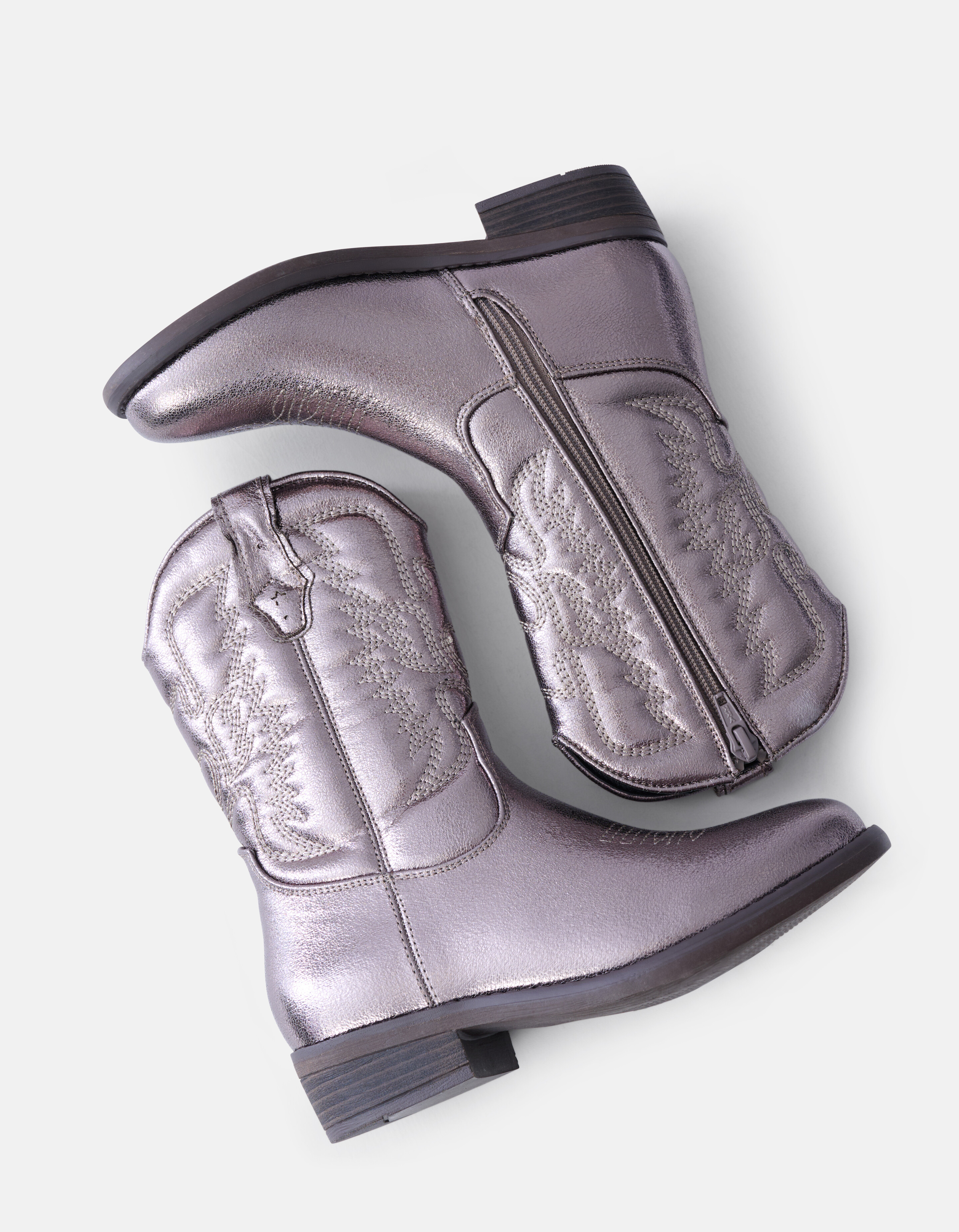 Cowboylaarzen Zilver SHOEBY SHOES