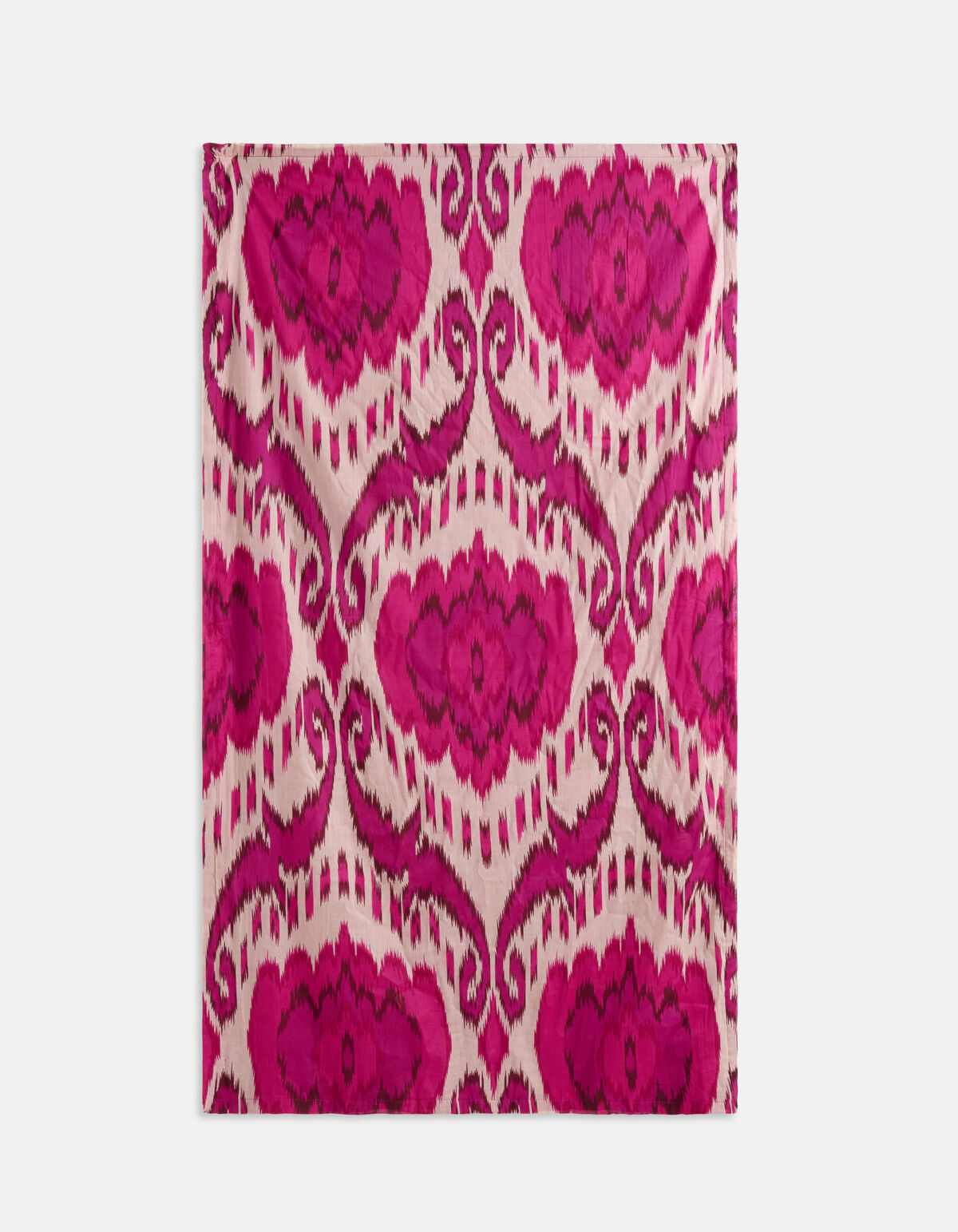 Grafische Print Badhanddoek Roze SHOEBY ACCESSOIRES