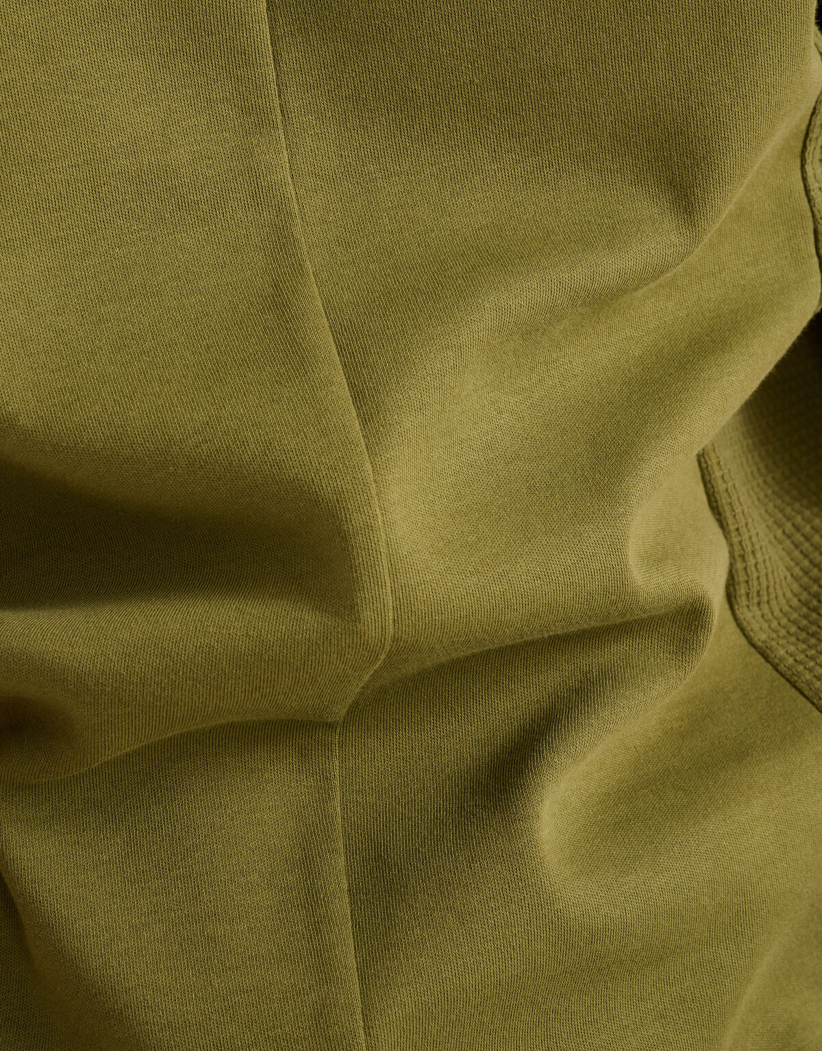 Structuur T-shirt Olijfgroen SHOEBY MEN