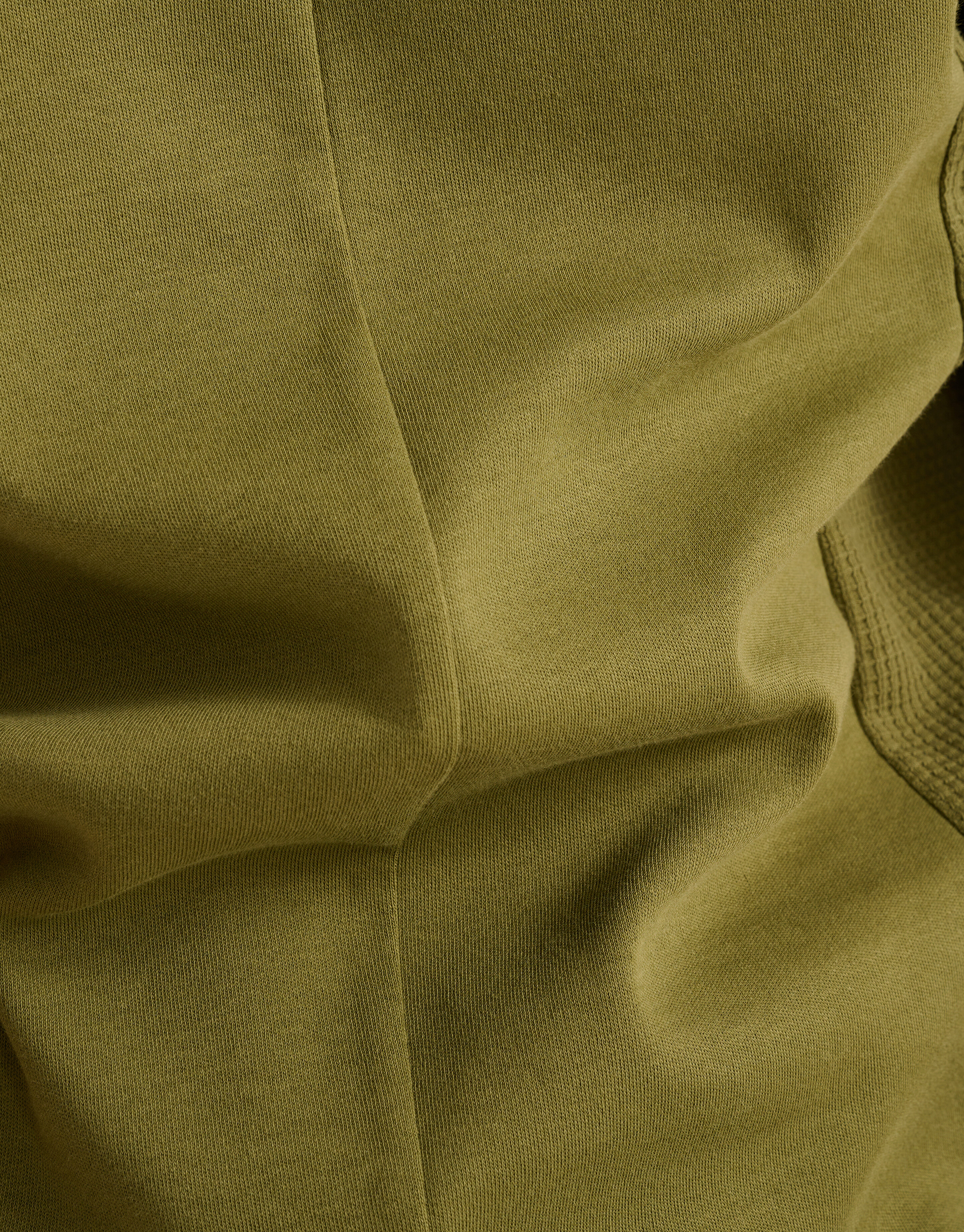Structuur T-shirt Olijfgroen SHOEBY MEN