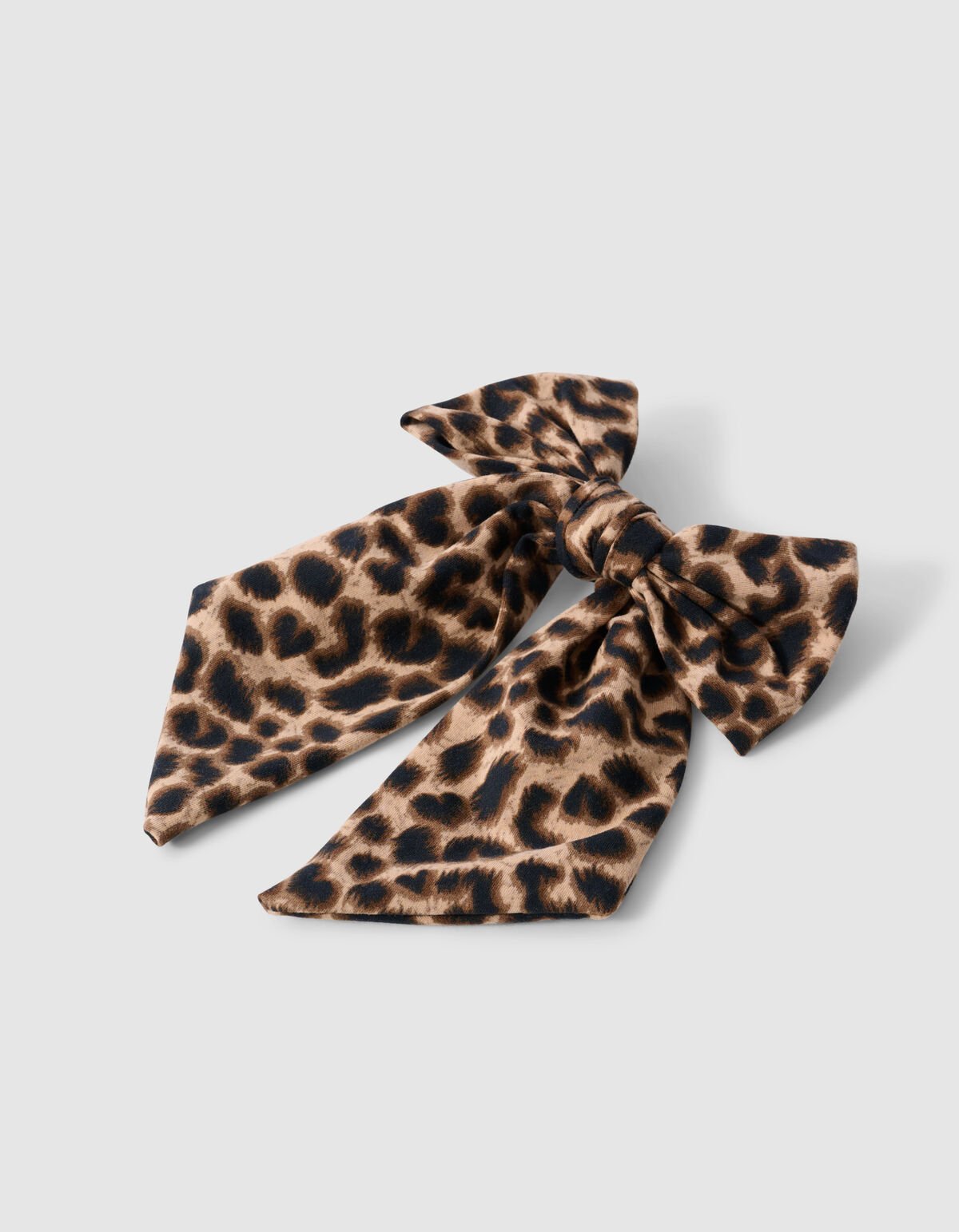 Leopard Strik Haarclip Lichtbruin SHOEBY GIRLS