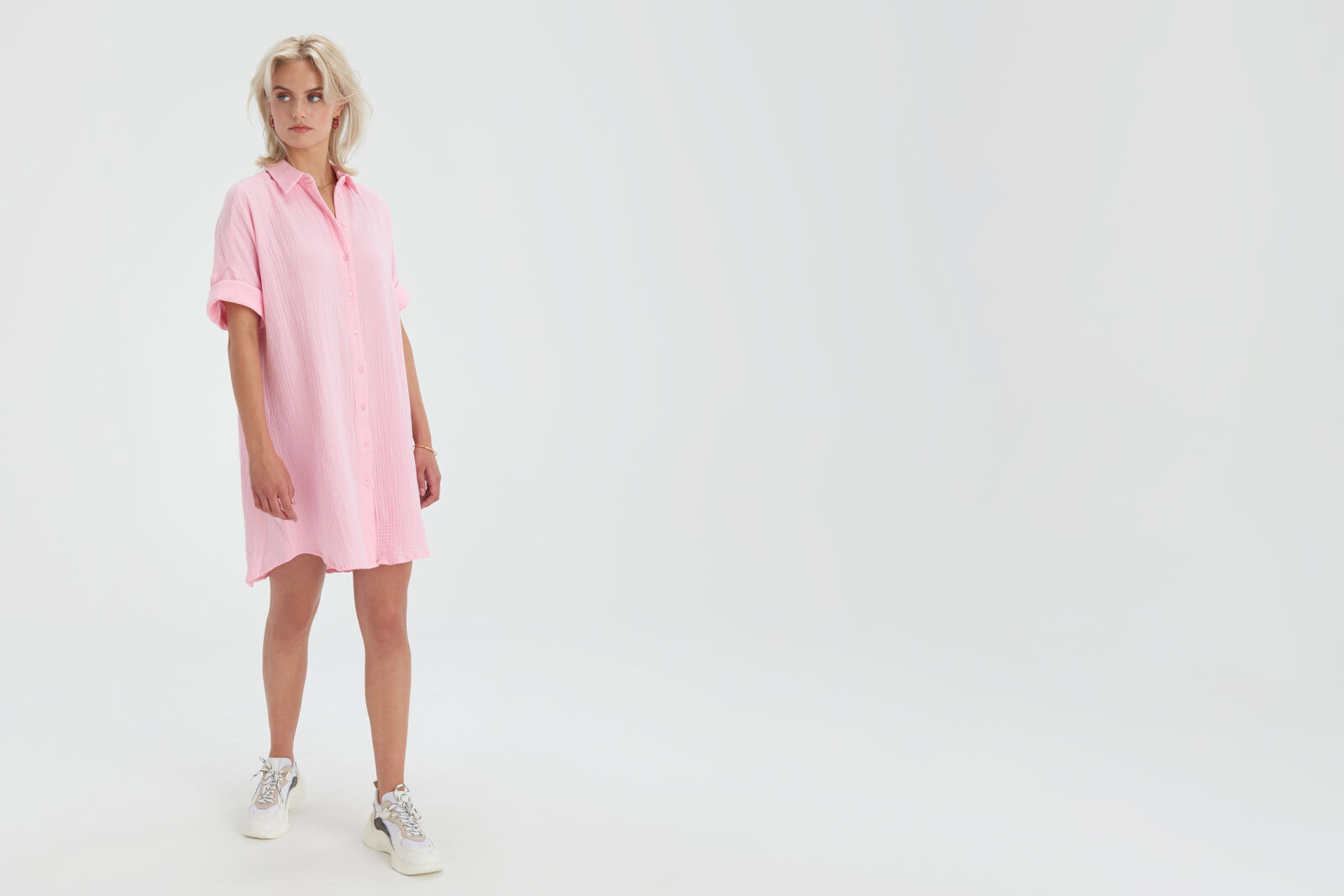 Cotton Blouse Jurk