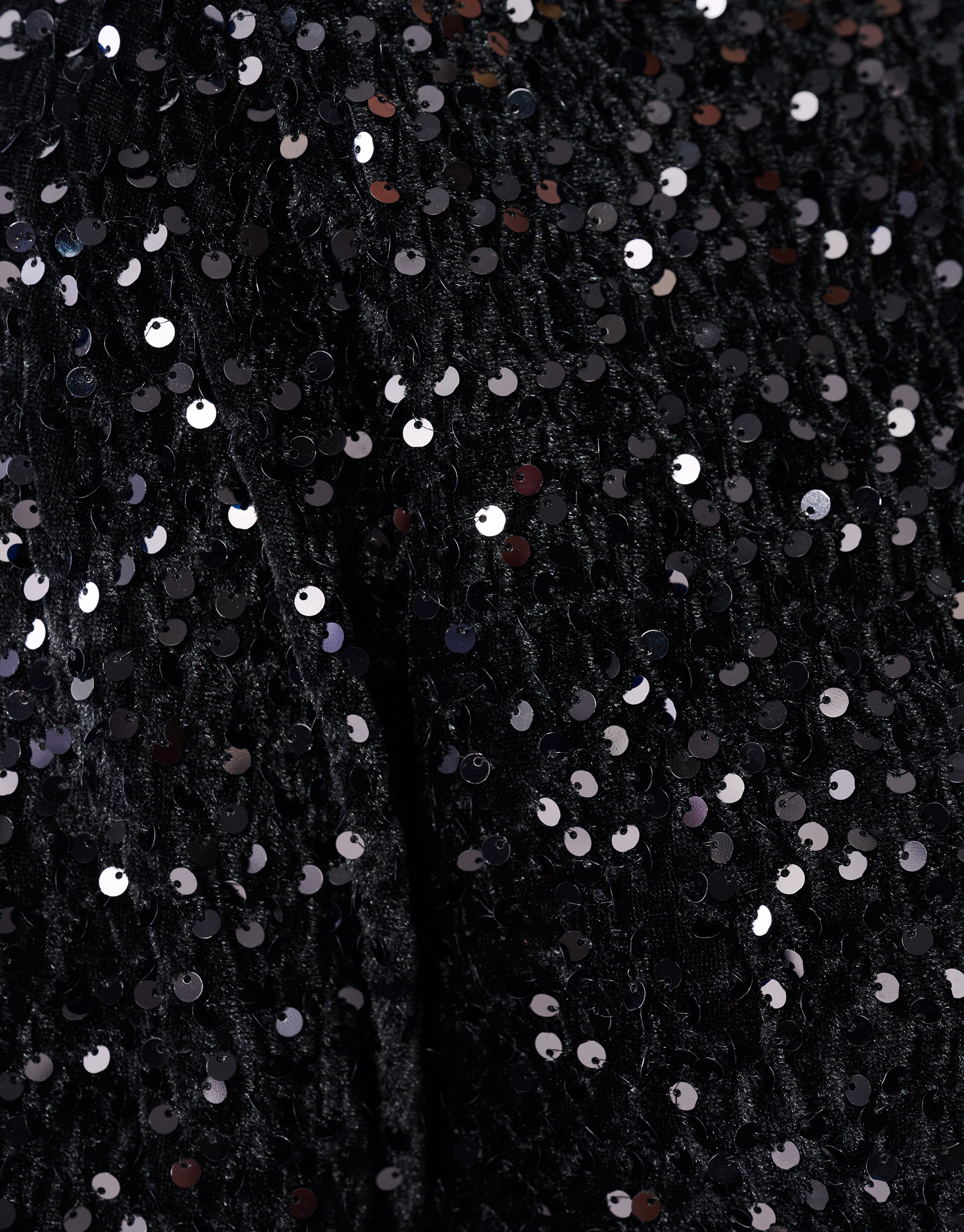 Sequin Mini Jurk Zwart SHOEBY WOMEN