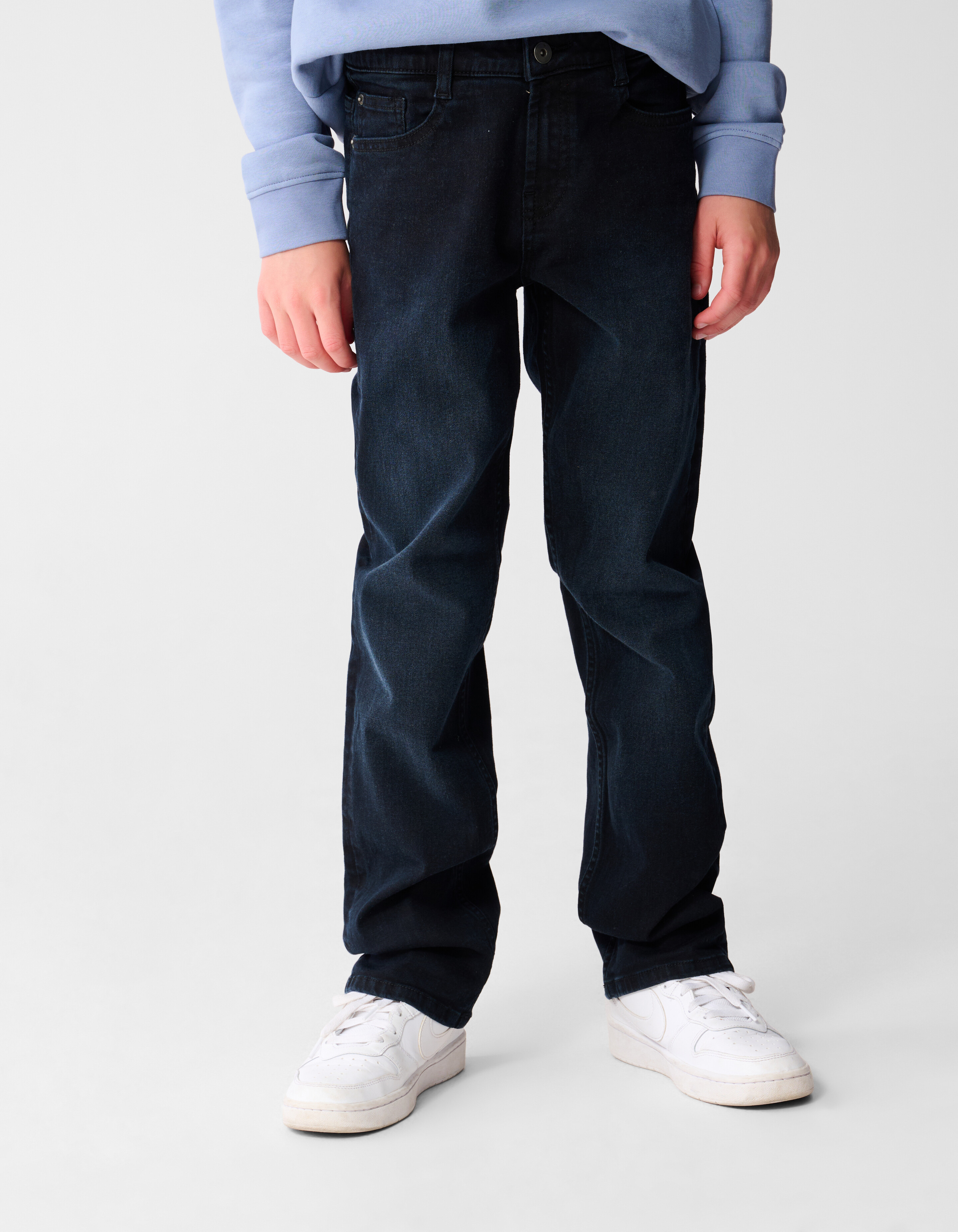 Straight Fit Jeans Donkerblauw SHOEBY BOYS